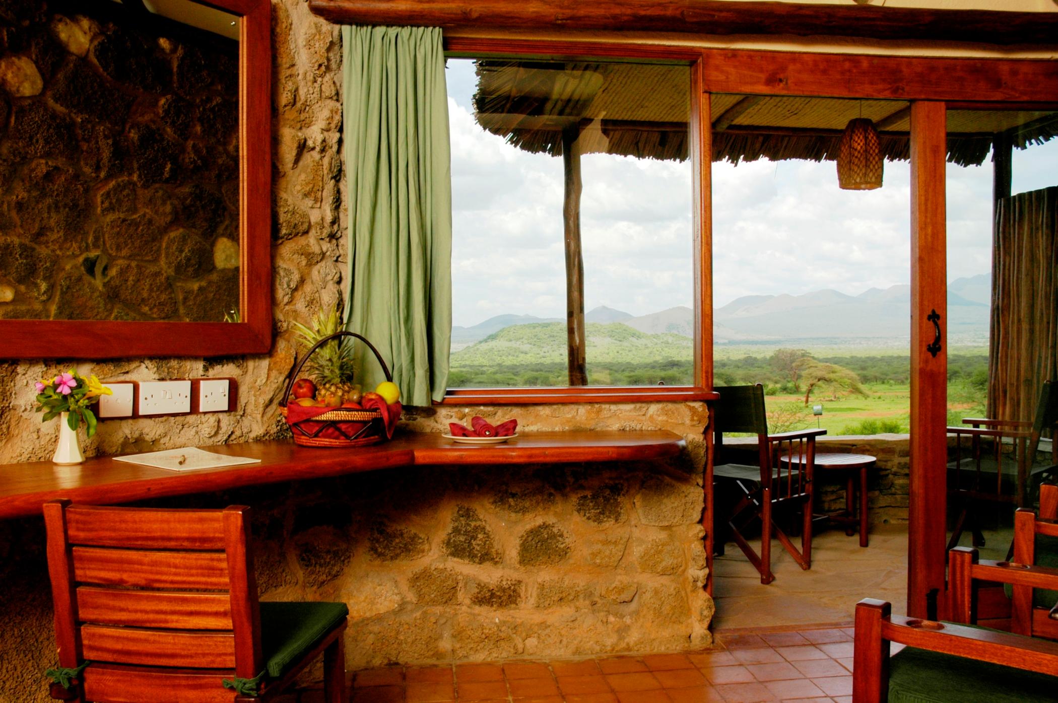 Vista Lobby Kilaguni Serena Safari Lodge