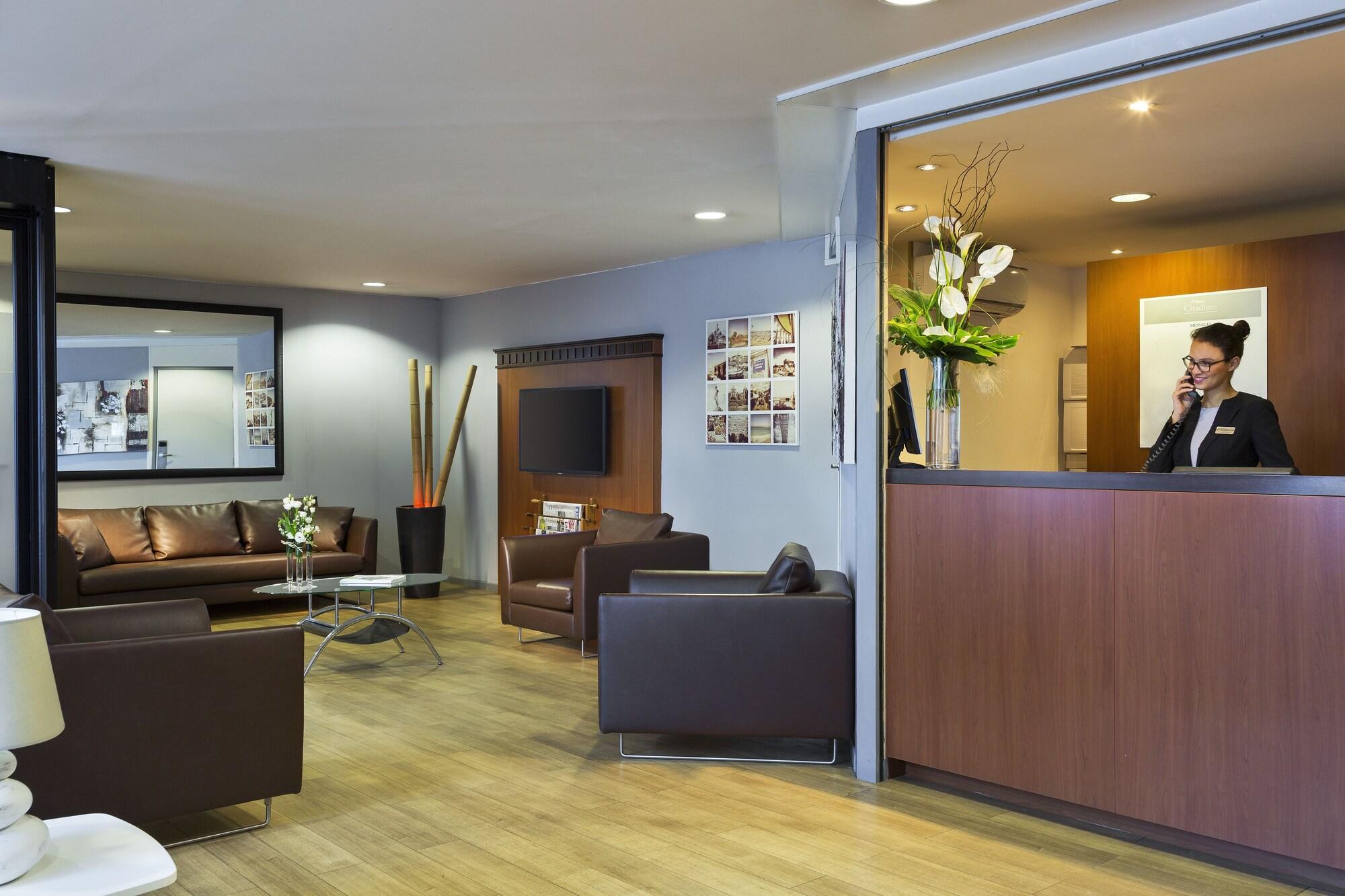 Vista Lobby Citadines Prado Chanot Marseille