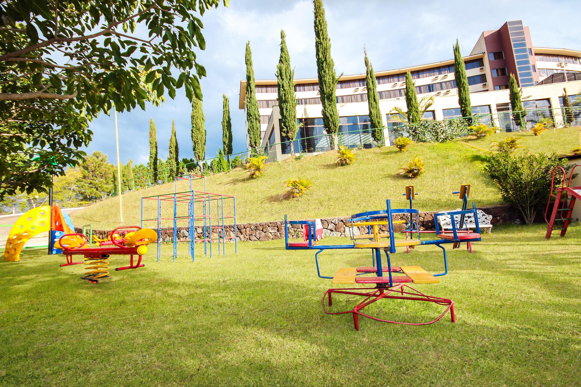 Vista Exterior Hotel Golden Park All Inclusive Poços de Caldas By Nacional Inn