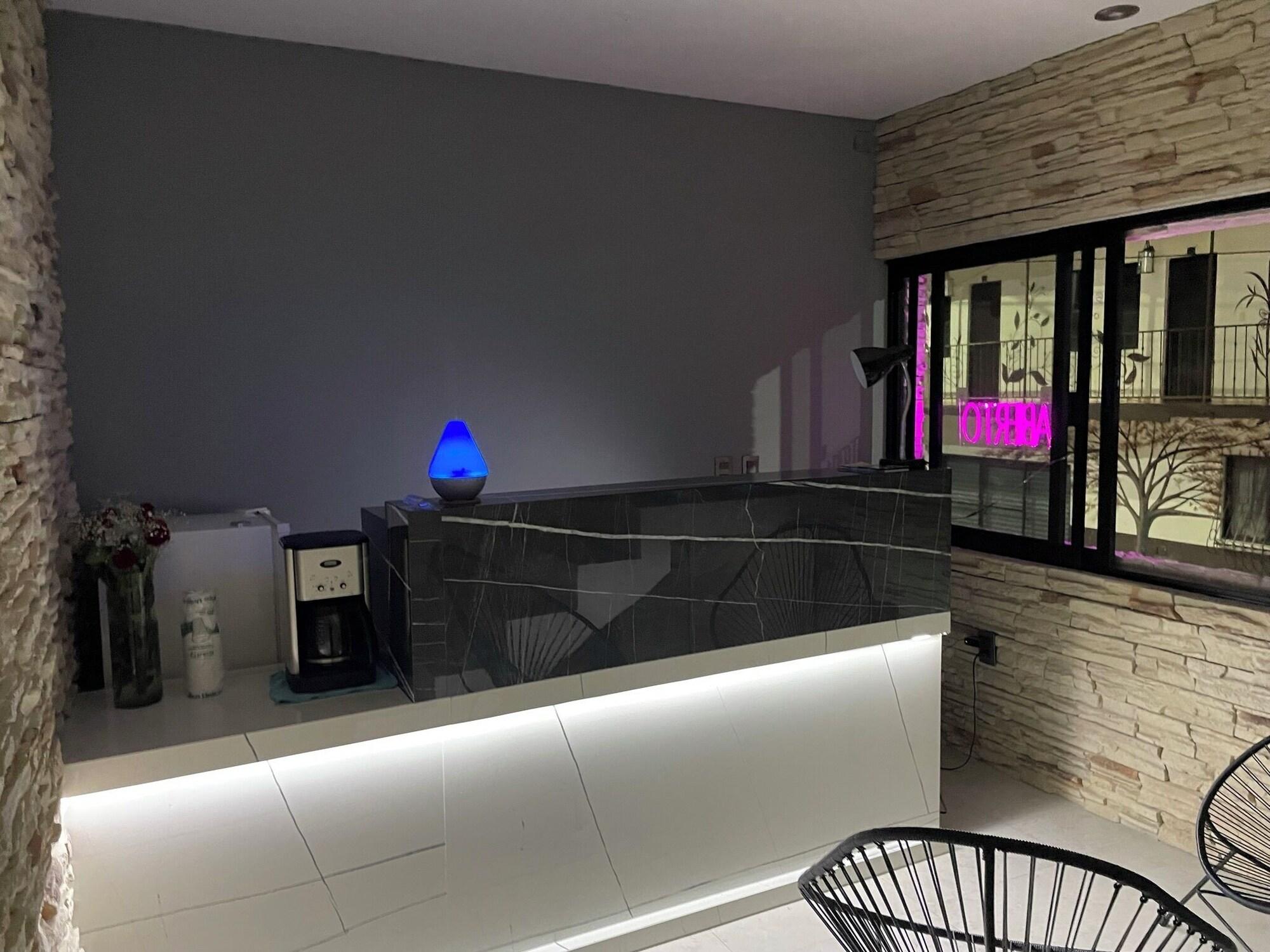 Vista Lobby Hotel Casa María Tamasopo