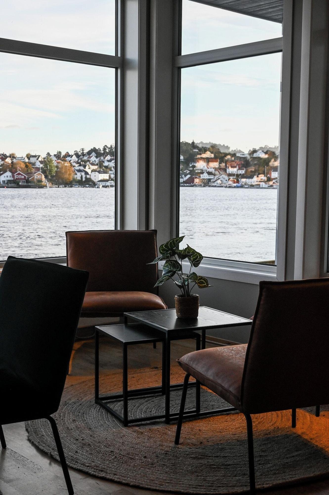 Vista Piscina Clarion Hotel Tyholmen Arendal