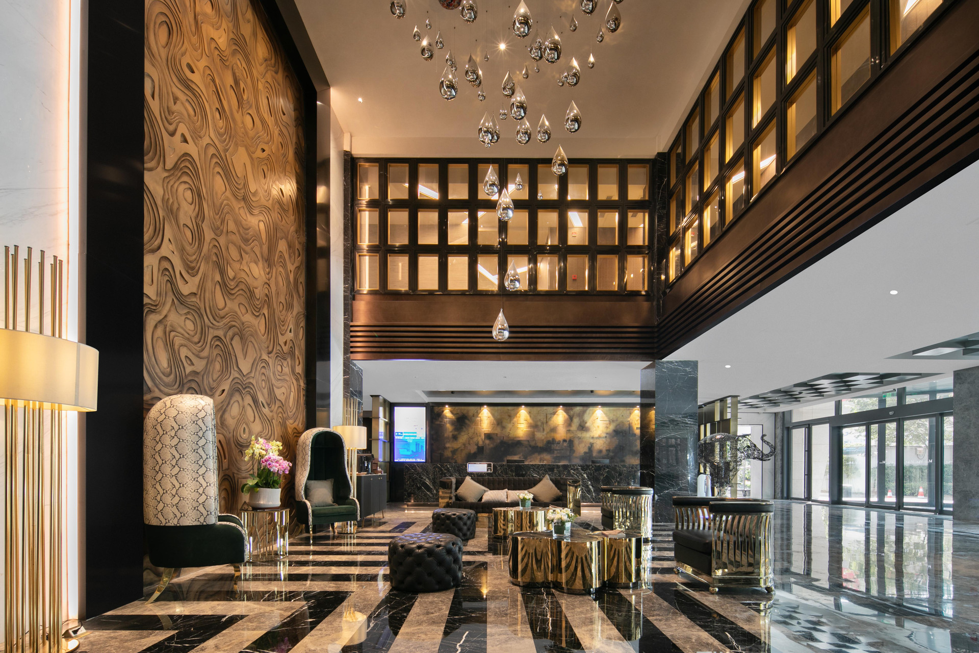 Vista Lobby Crystal Orange Hotel Taizhou Maoye Tiandi