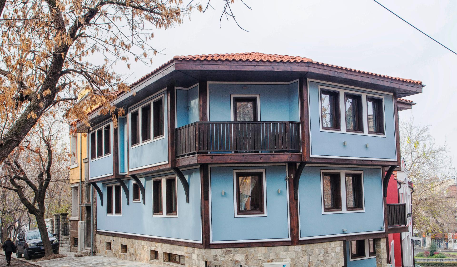 Vista Exterior Hotel Evmolpia