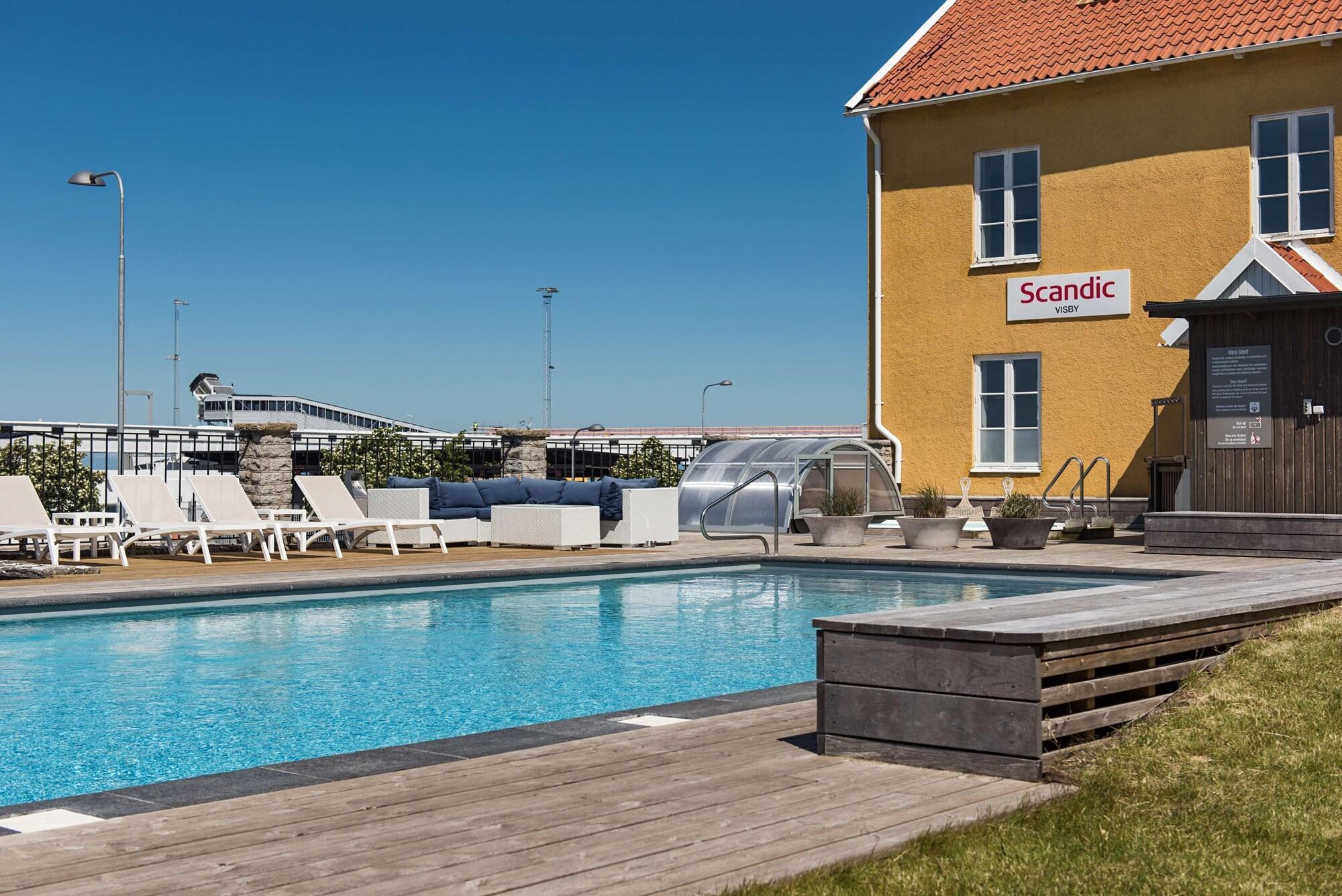 Vista Exterior Scandic Visby