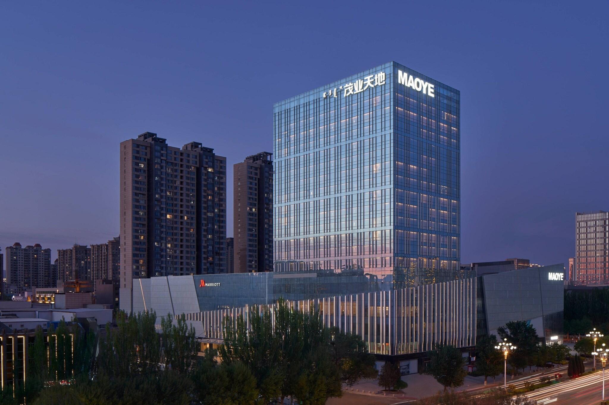 Vista Exterior Baotou Marriott Hotel