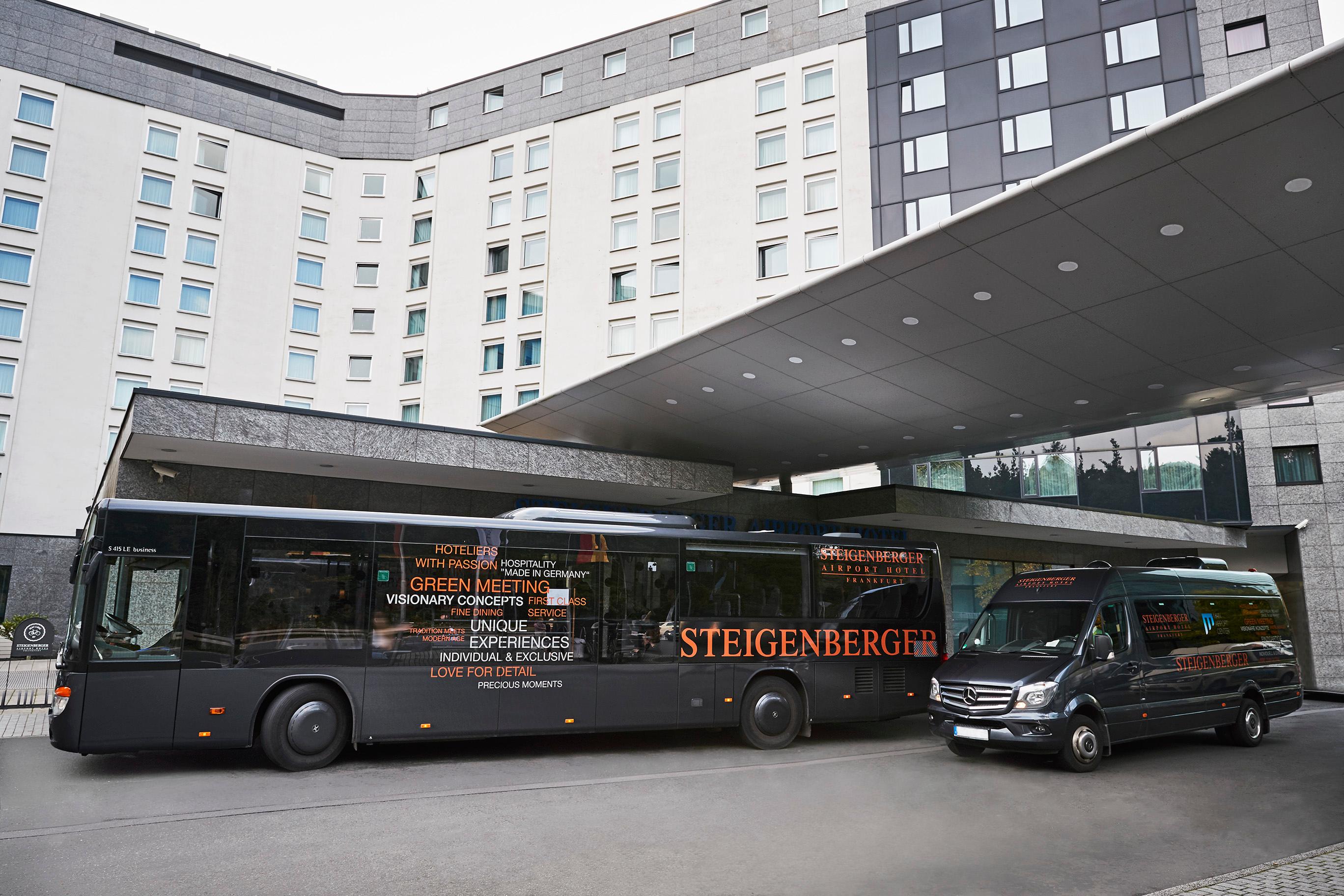 Vista Exterior Steigenberger Airport Hotel Frankfurt
