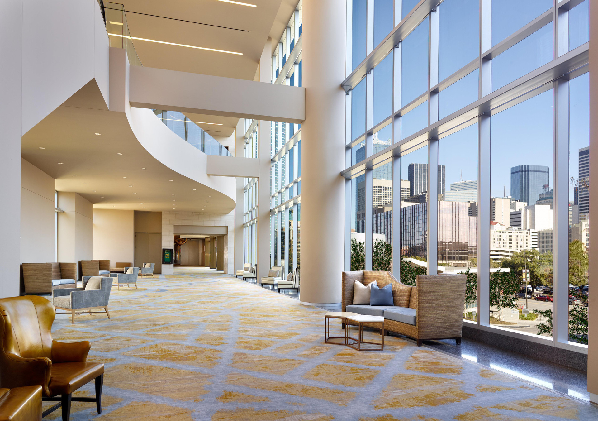Vista Lobby Omni Dallas Hotel
