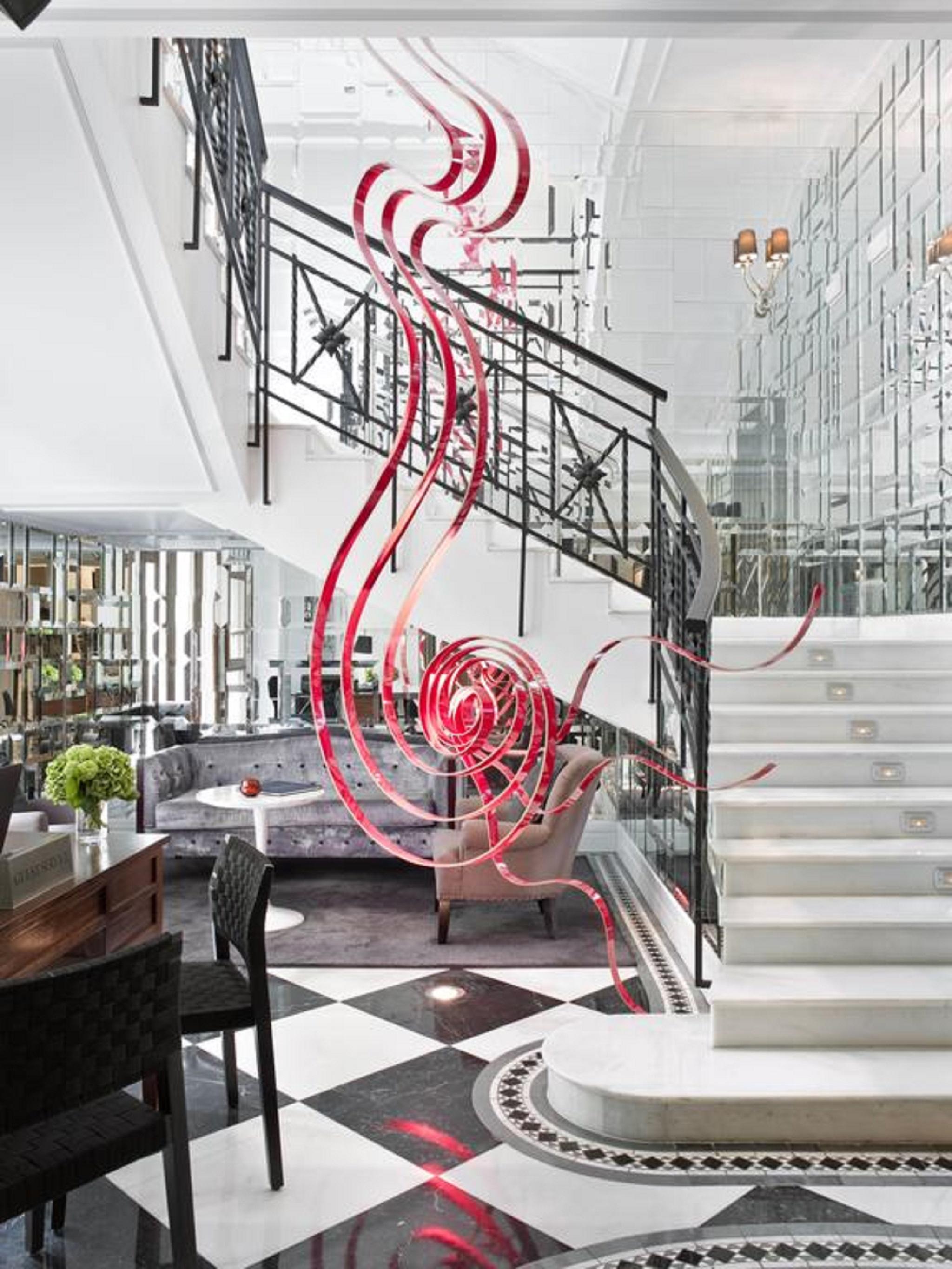 Vista Lobby Hotel Único Madrid - Small Luxury Hotels