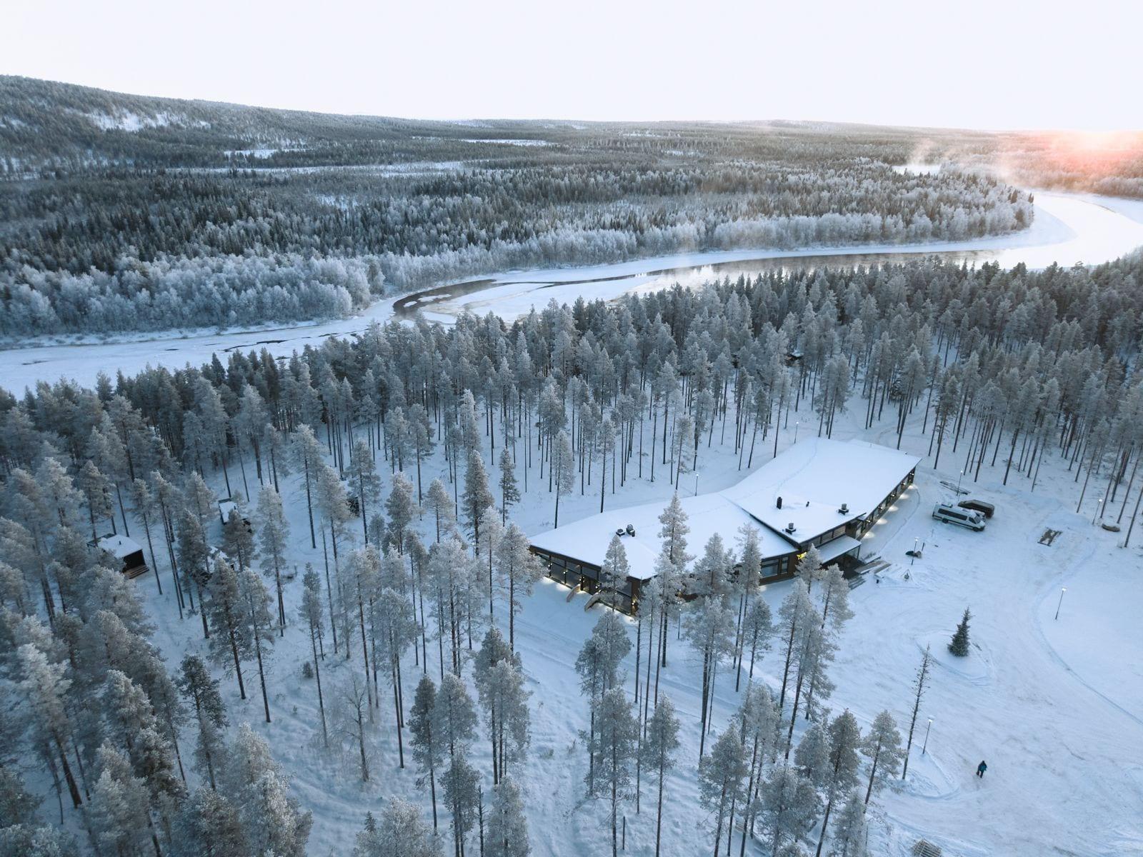 Vista Exterior Balder Luxury Lodge & Glass Igloos