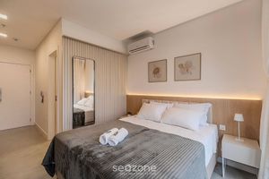 Alquiler Vacacional - MHFBs Edifício Moderno piscina vista mar