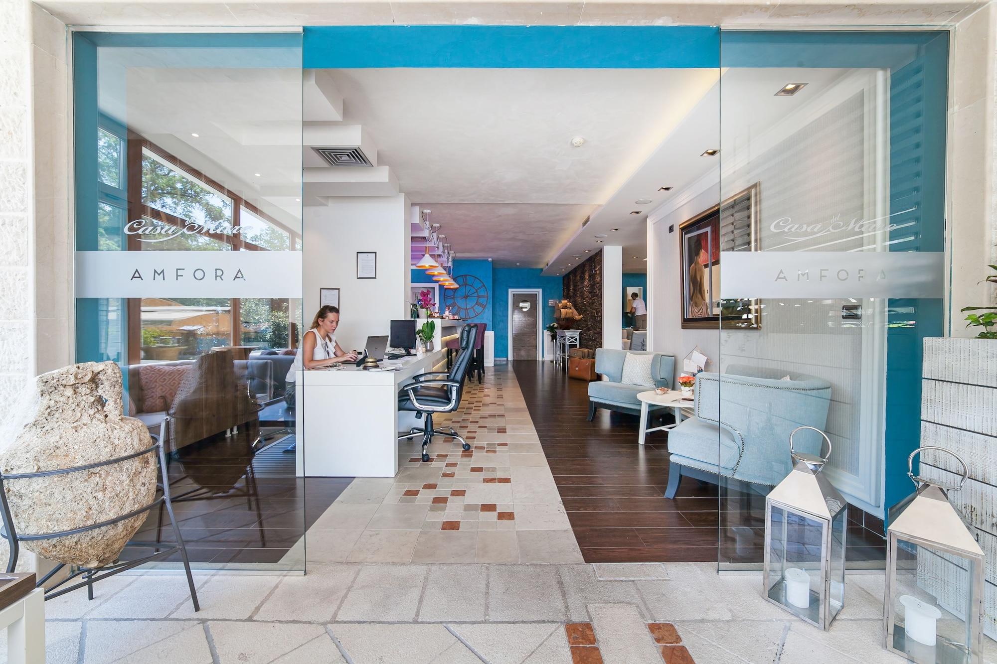 Vista Lobby Hotel Casa del Mare - Amfora