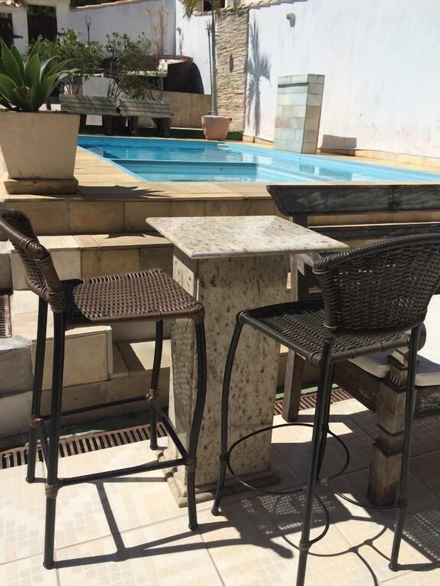 Vista Piscina Casa das Amoras