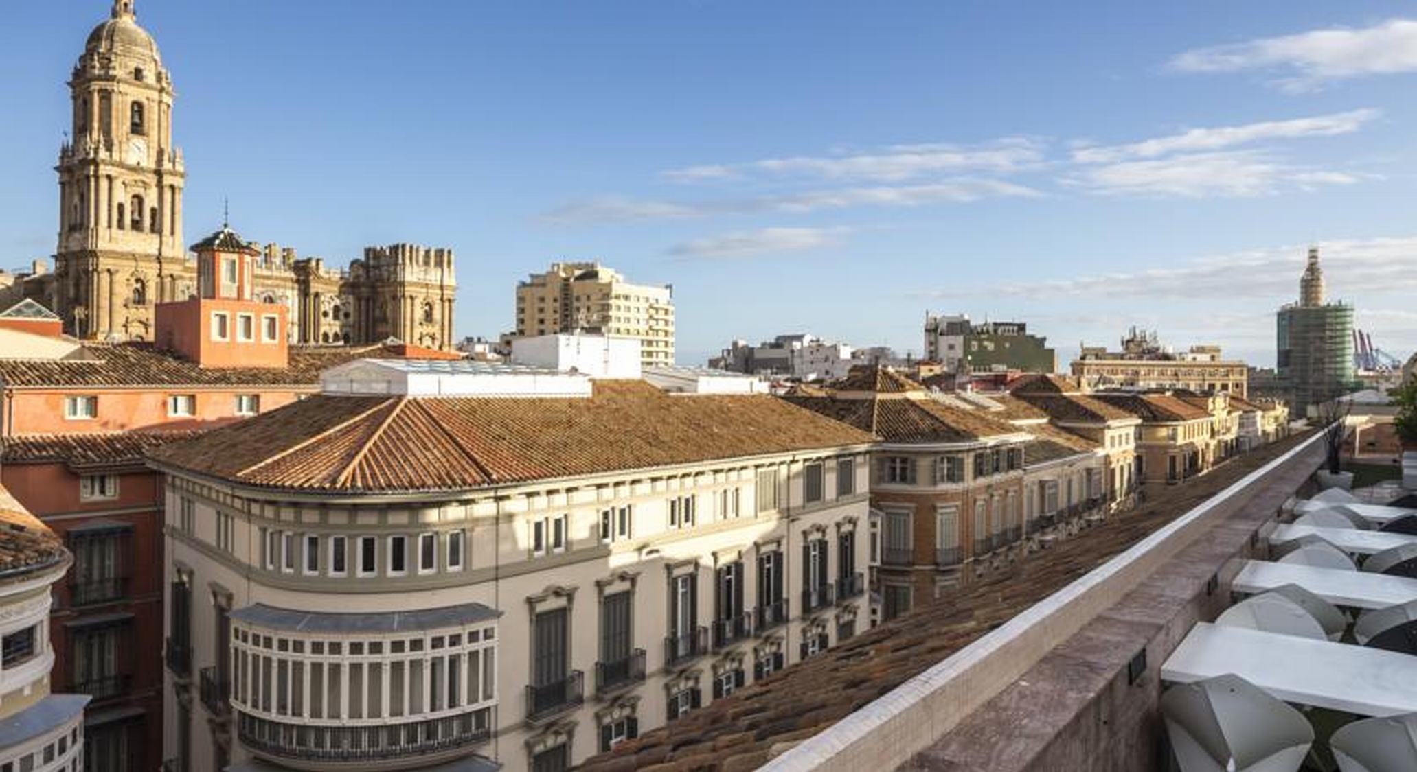 Vista Exterior Hotel Larios Málaga