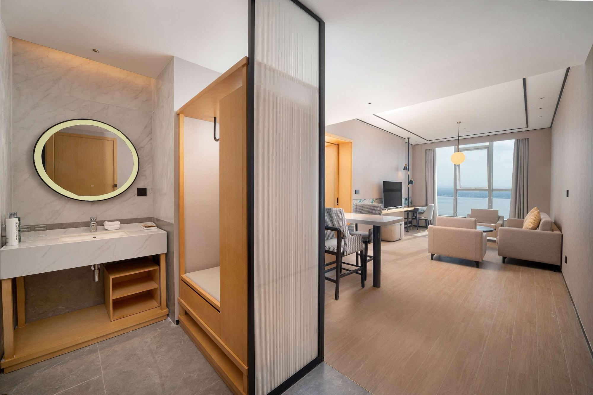 Comodidades do quarto Hilton Garden Inn Danzhou Yangpu