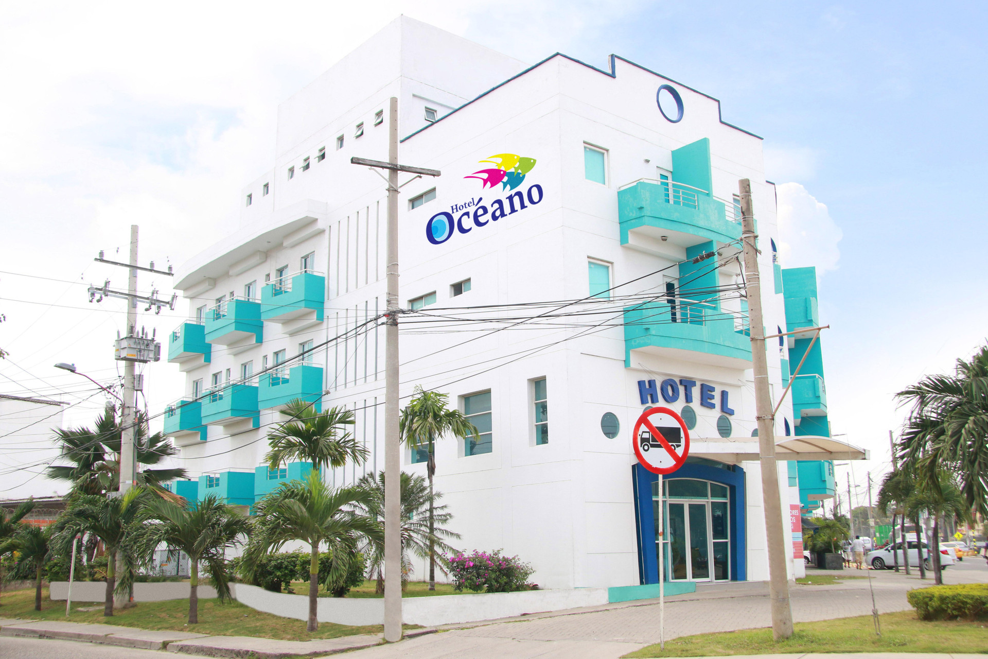 Vista Exterior Hotel Océano Cartagena