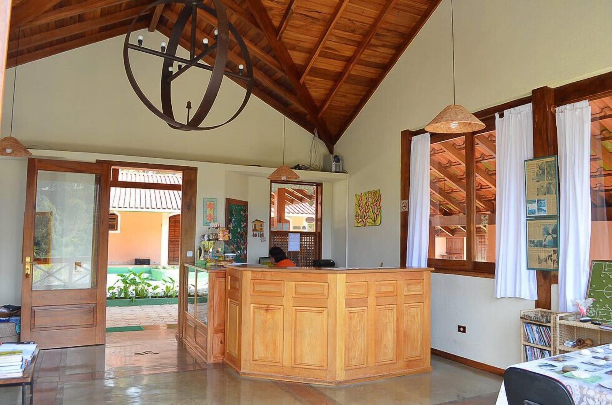 Vista Lobby Pousada Vida Verde