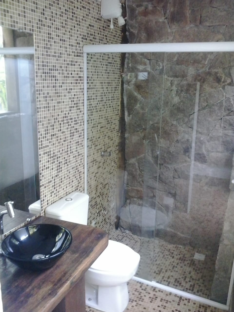 Baño Casa das Palmeiras Pé Na Areia