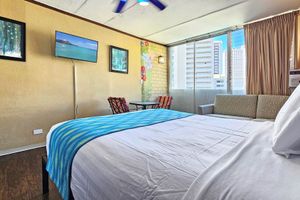 Alquiler Vacacional - Cozy studio close to Beach & Park in exciting Honolulu with air conditioning