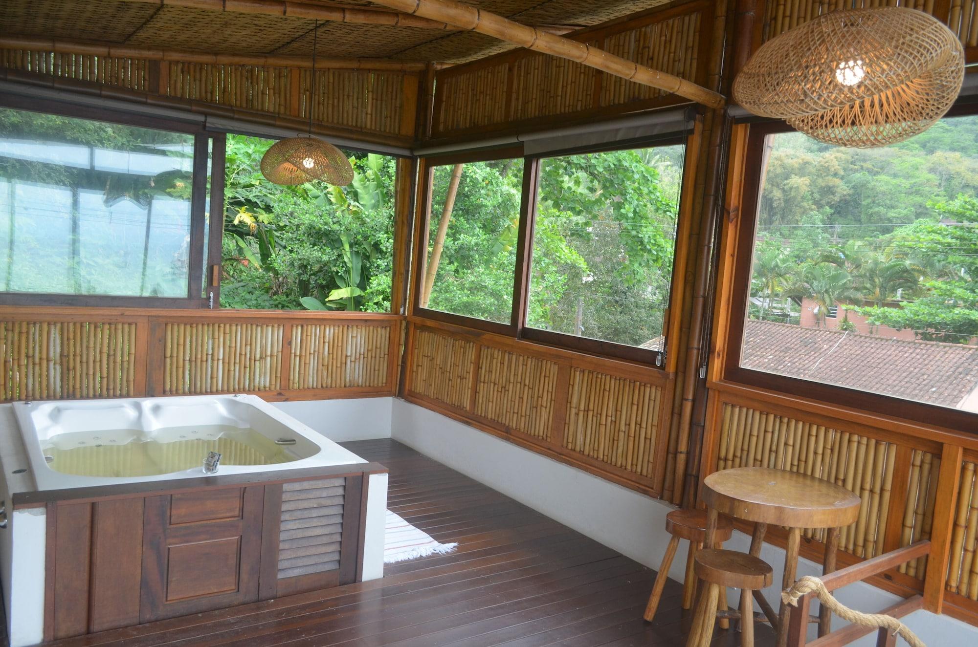 Vista Piscina Deck Da Villa Pousada Hotel