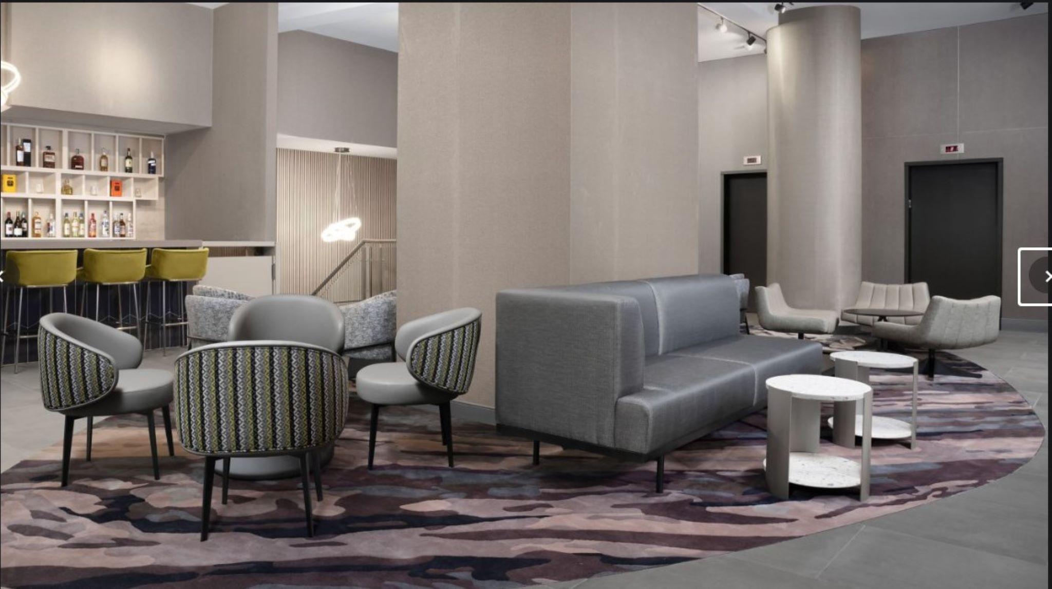 Vista Lobby SpringHill Suites by Marriott New York Manhattan Times Square