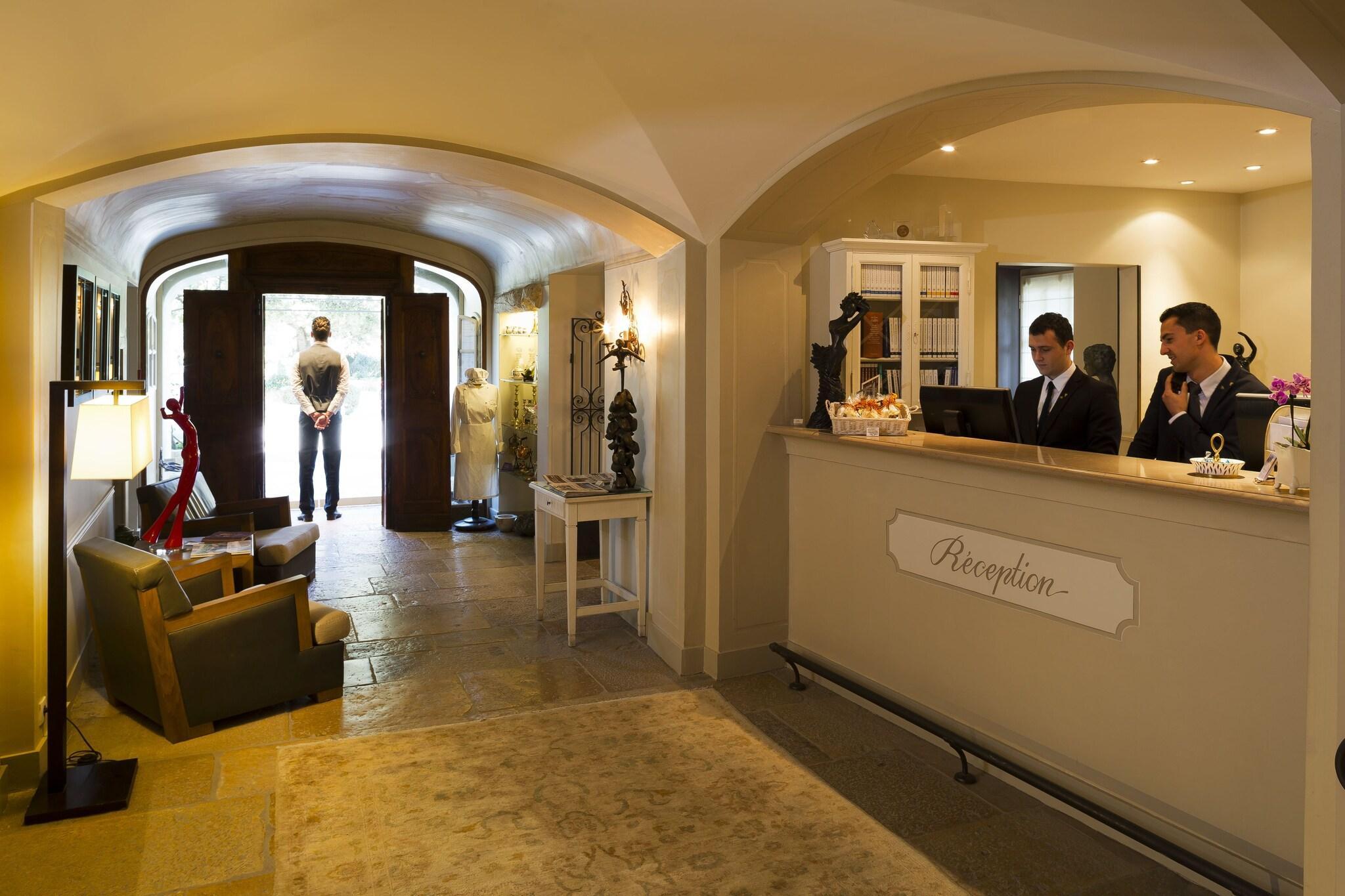 Vista Lobby La Bastide Saint Antoine