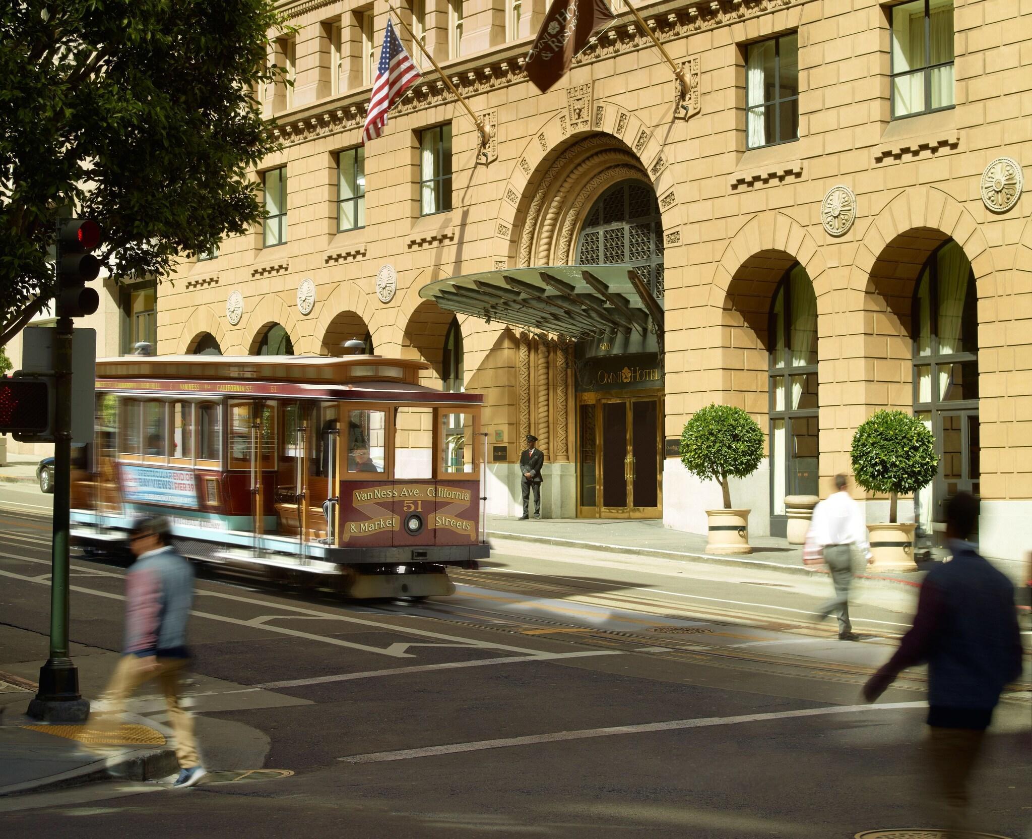 Vista Exterior Omni San Francisco Hotel