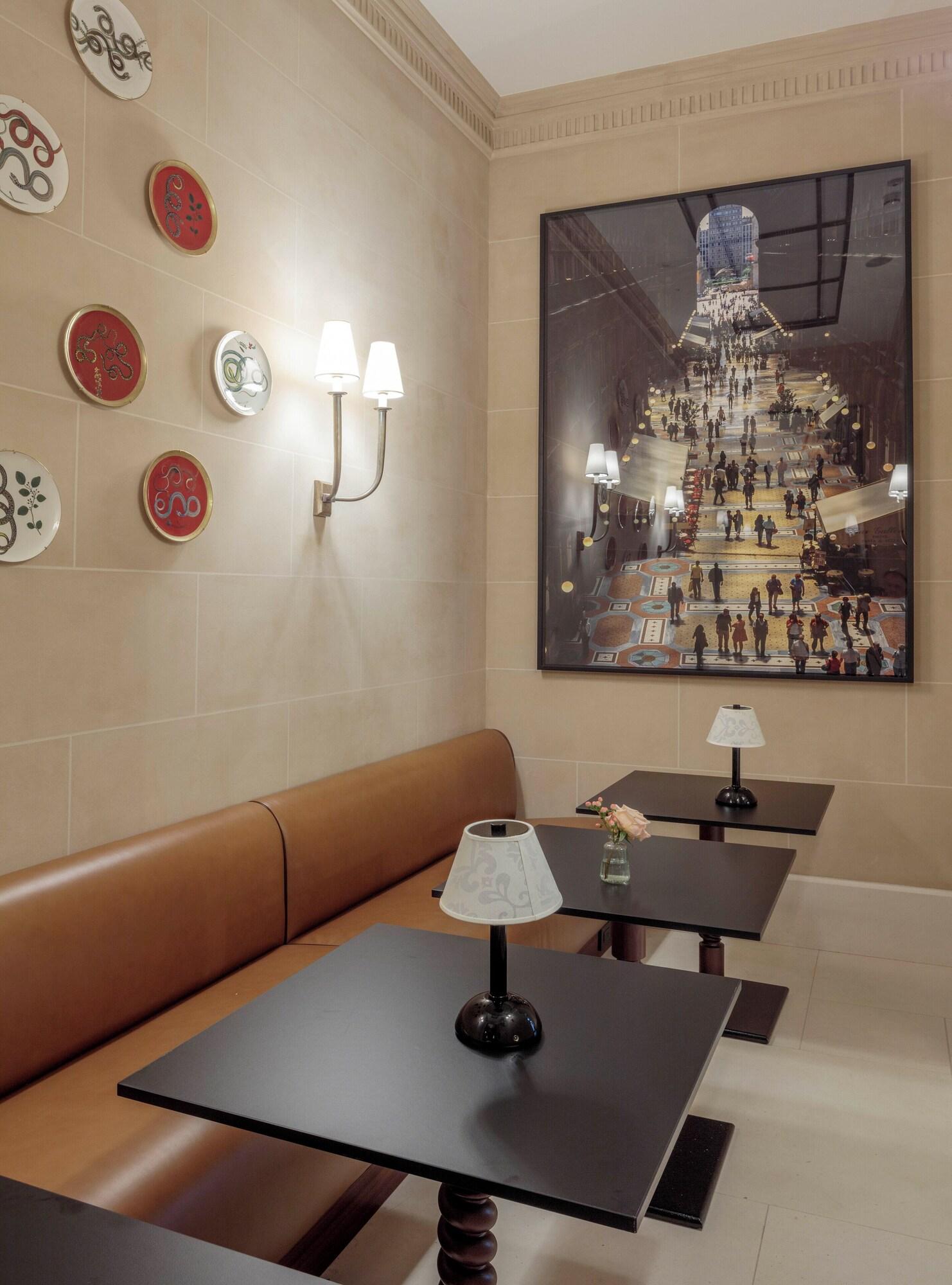 Vista Lobby Rocco Forte House Via Manzoni Milan