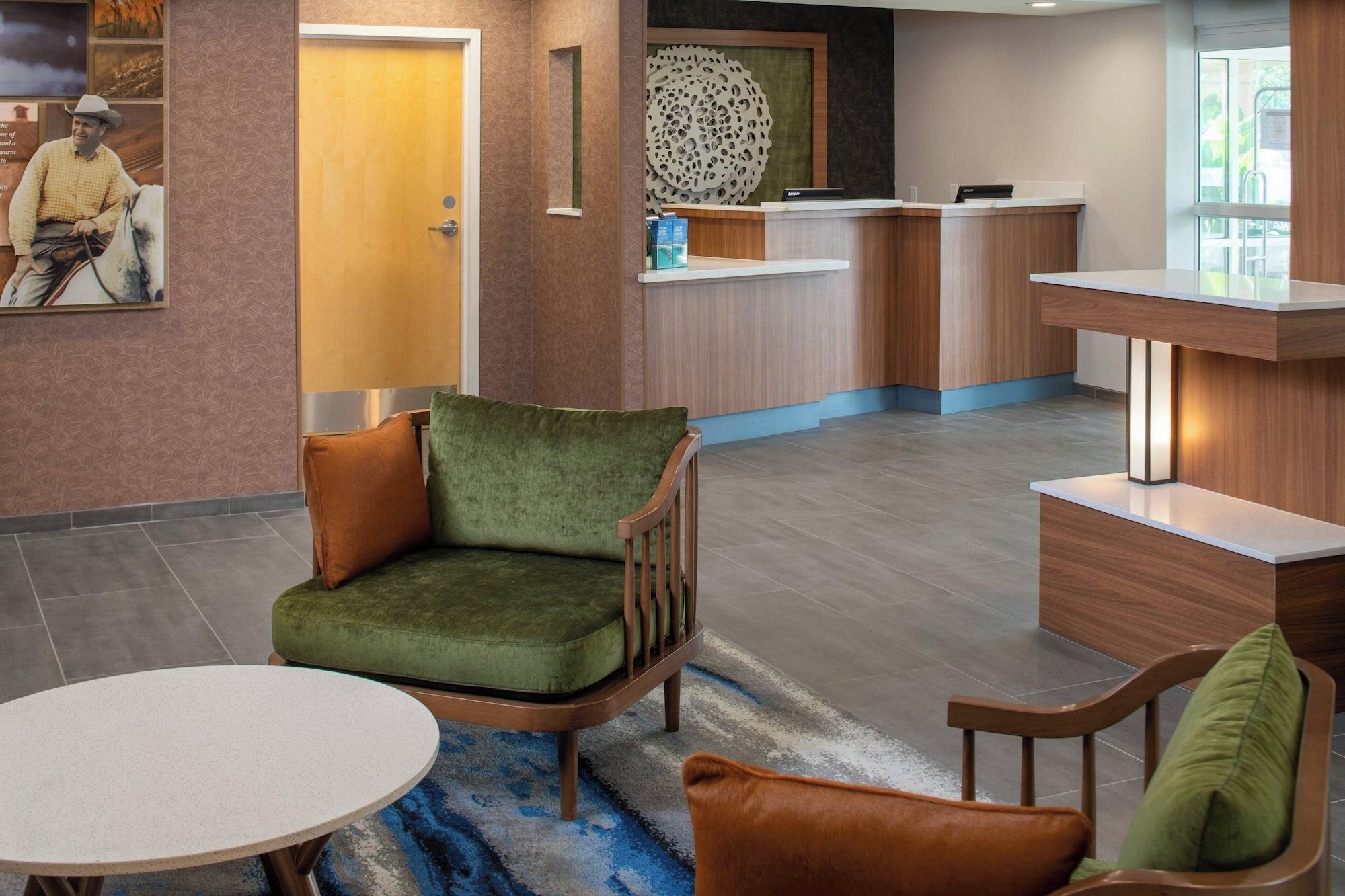 Vista Lobby Fairfield Inn & Suites by Marriott Lake Charles Sulphur