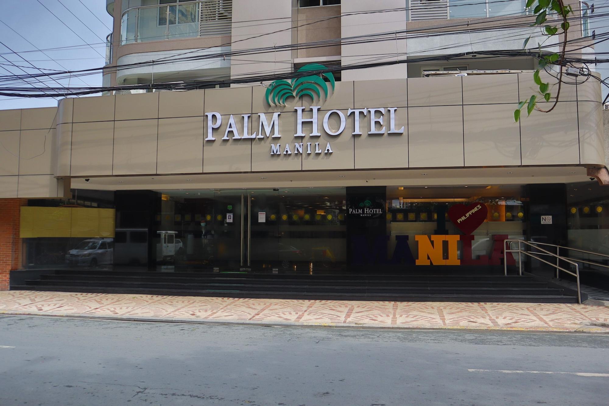 Vista Exterior Palm Hotel Manila