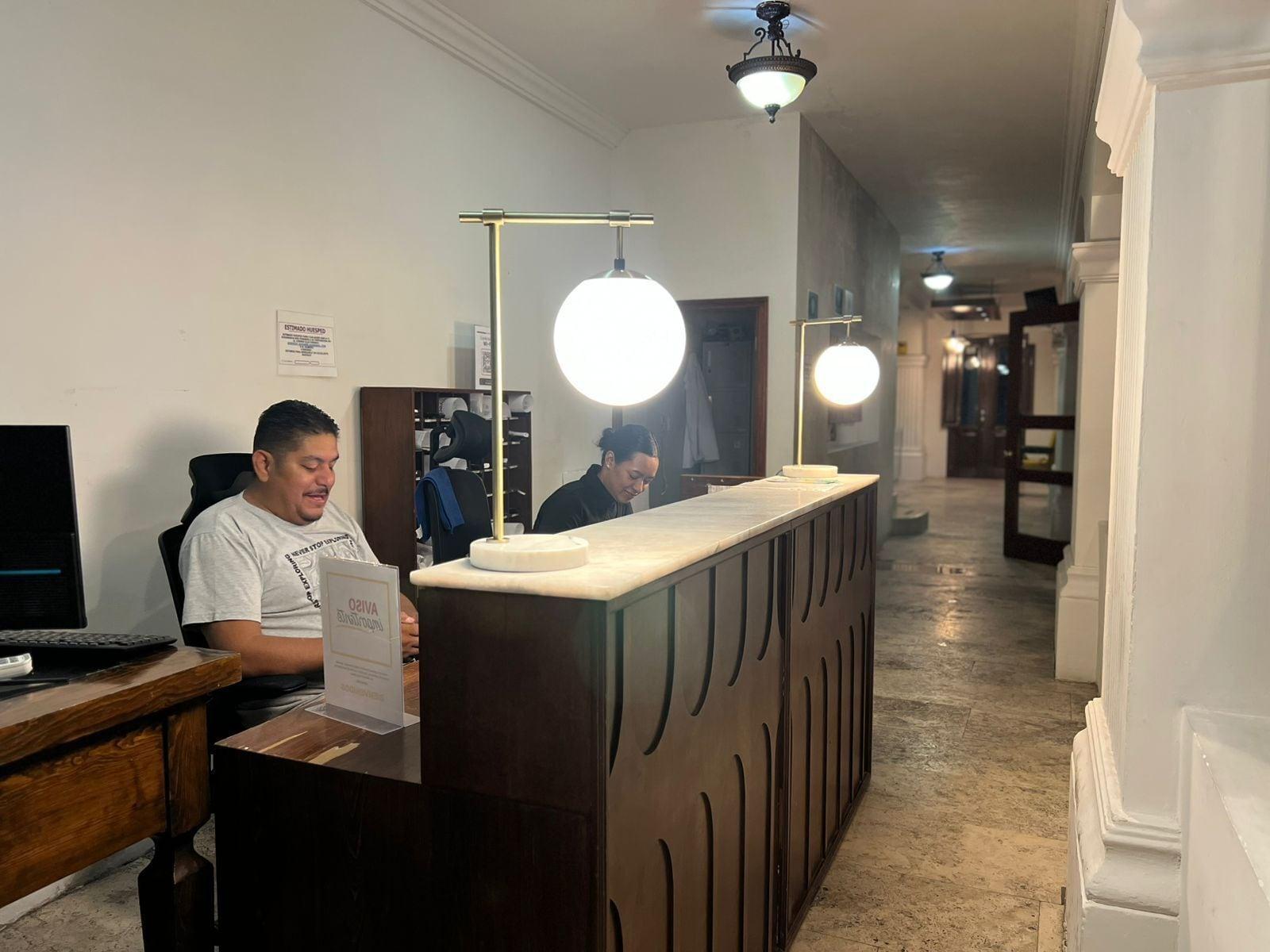 Vista Lobby Bugambilias Hotel Hacienda