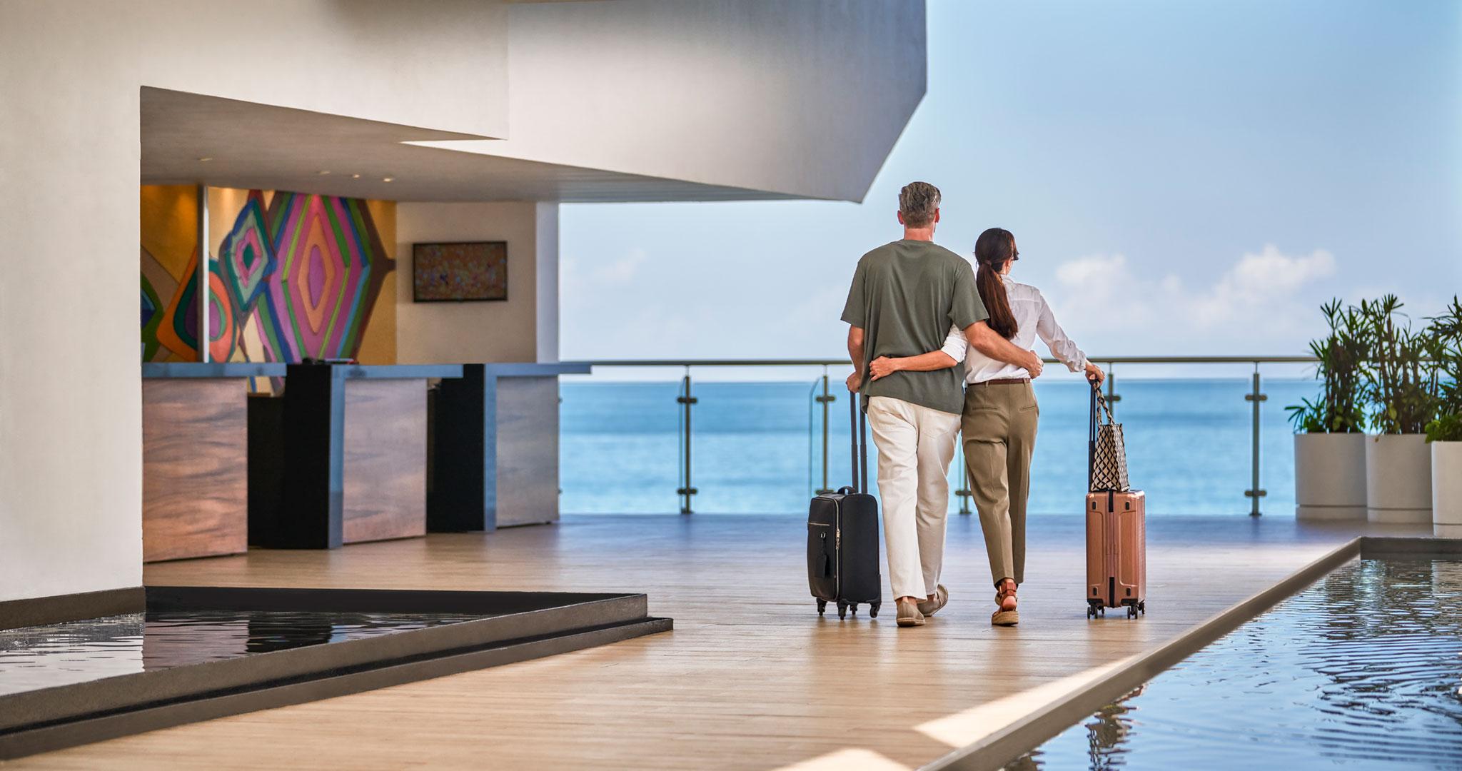 Vista Lobby Grand Park Royal Puerto Vallarta