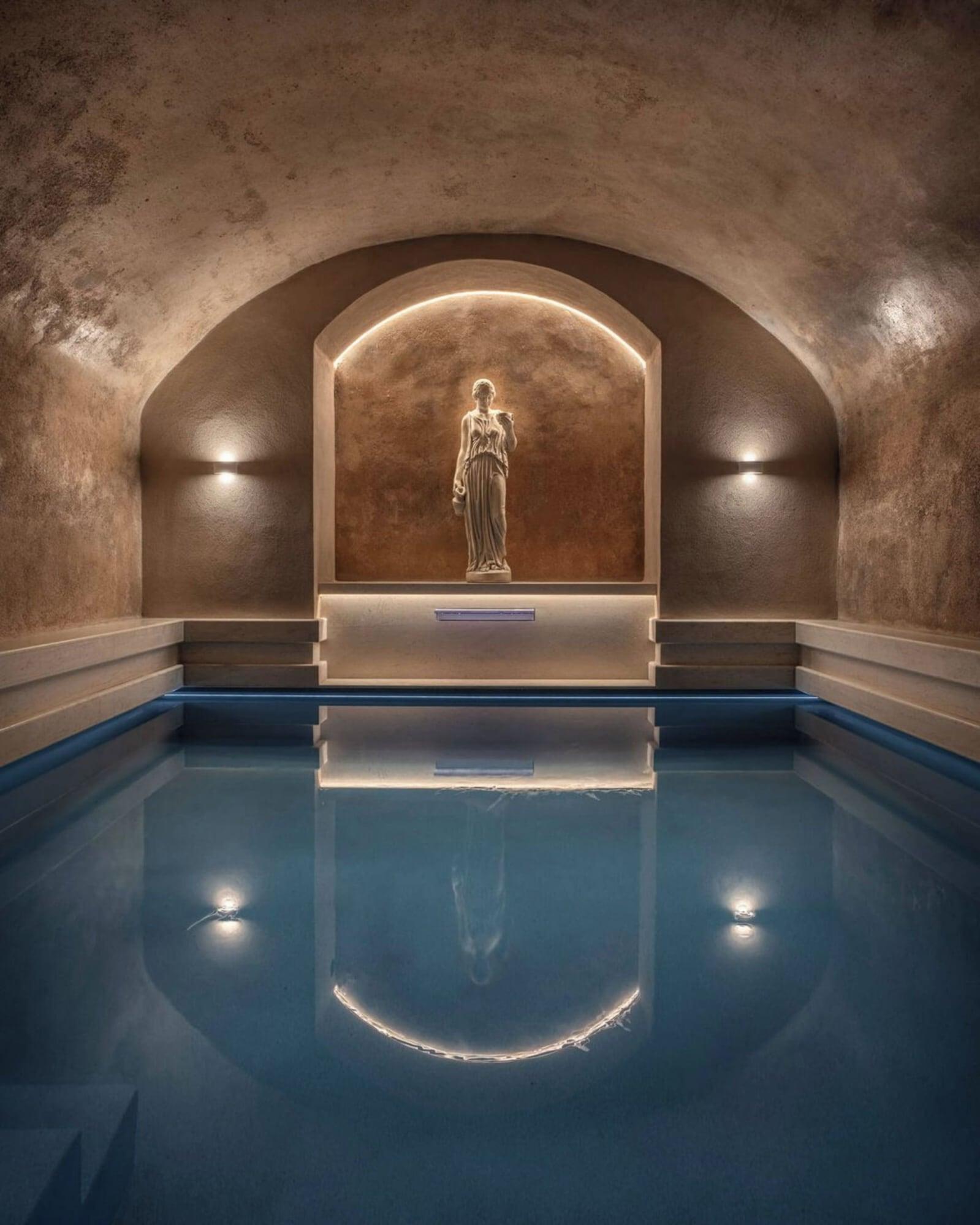 Vista Piscina Argini Syros