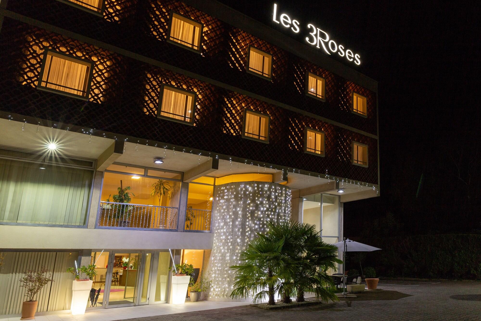 Vista Exterior The Originals Boutique, Hôtel Les Trois Roses, Grenoble Meyla