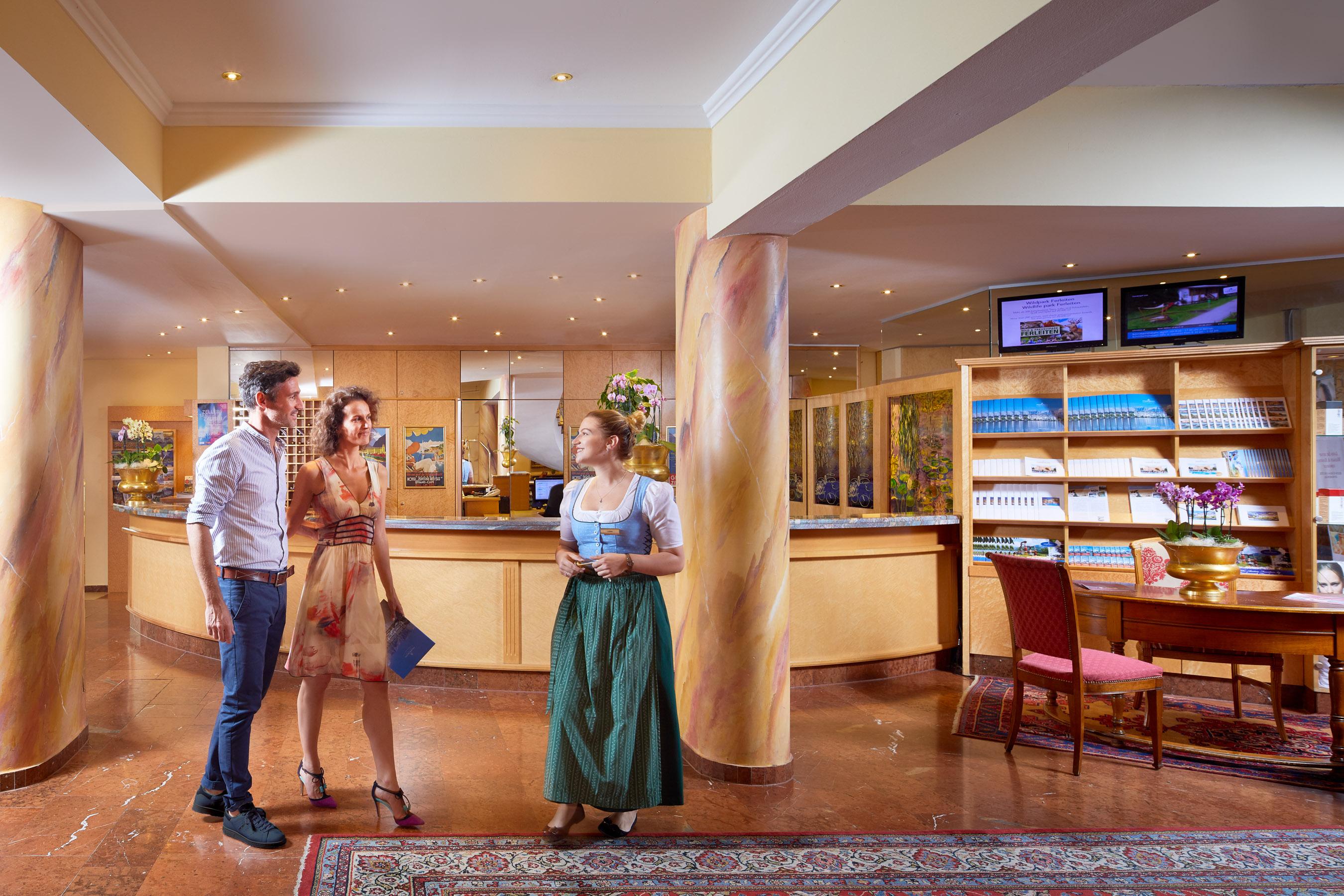 Vista Lobby Grand Hotel Zell am See