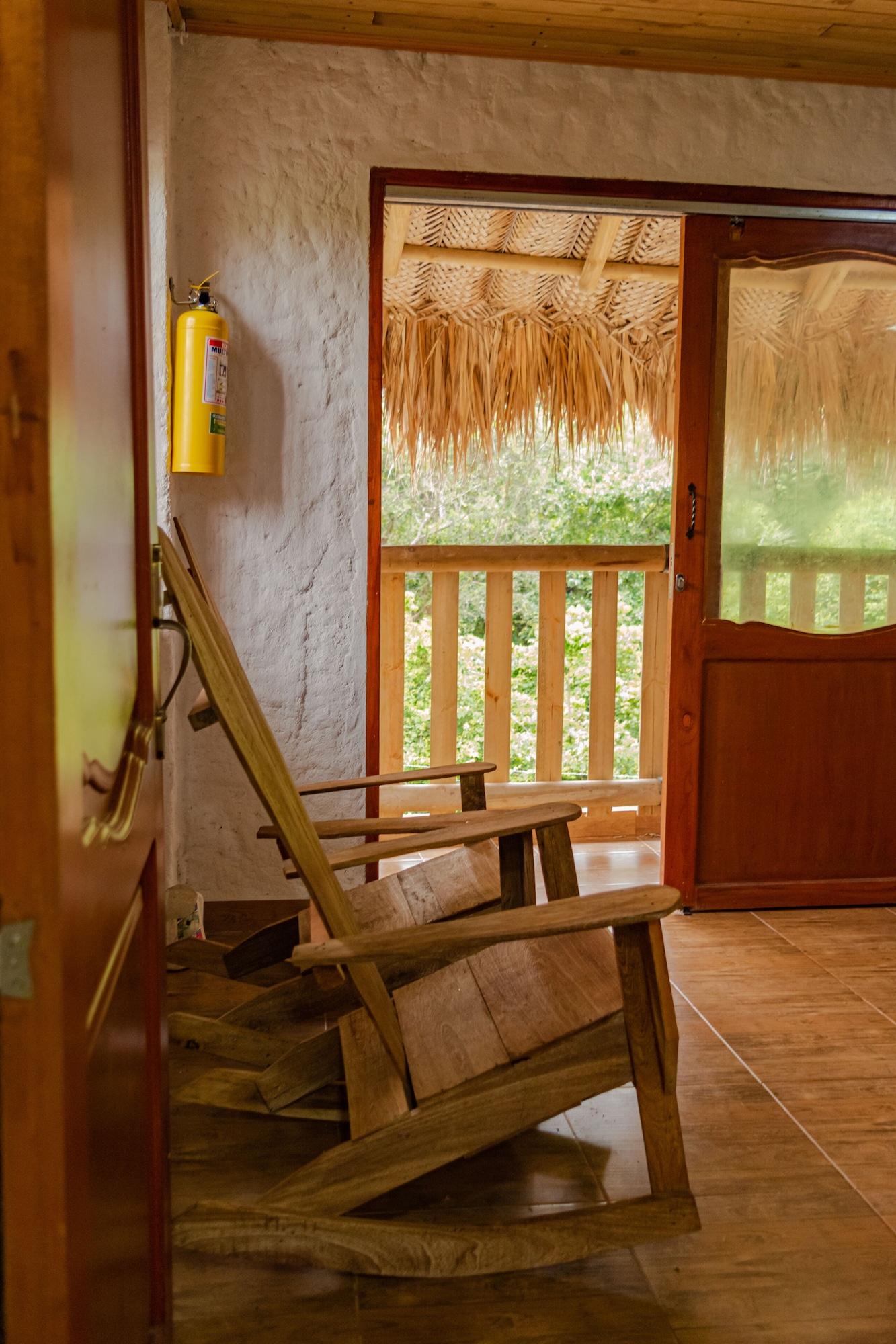 Vista Lobby Cabaña Mirador del Bosque Tayrona