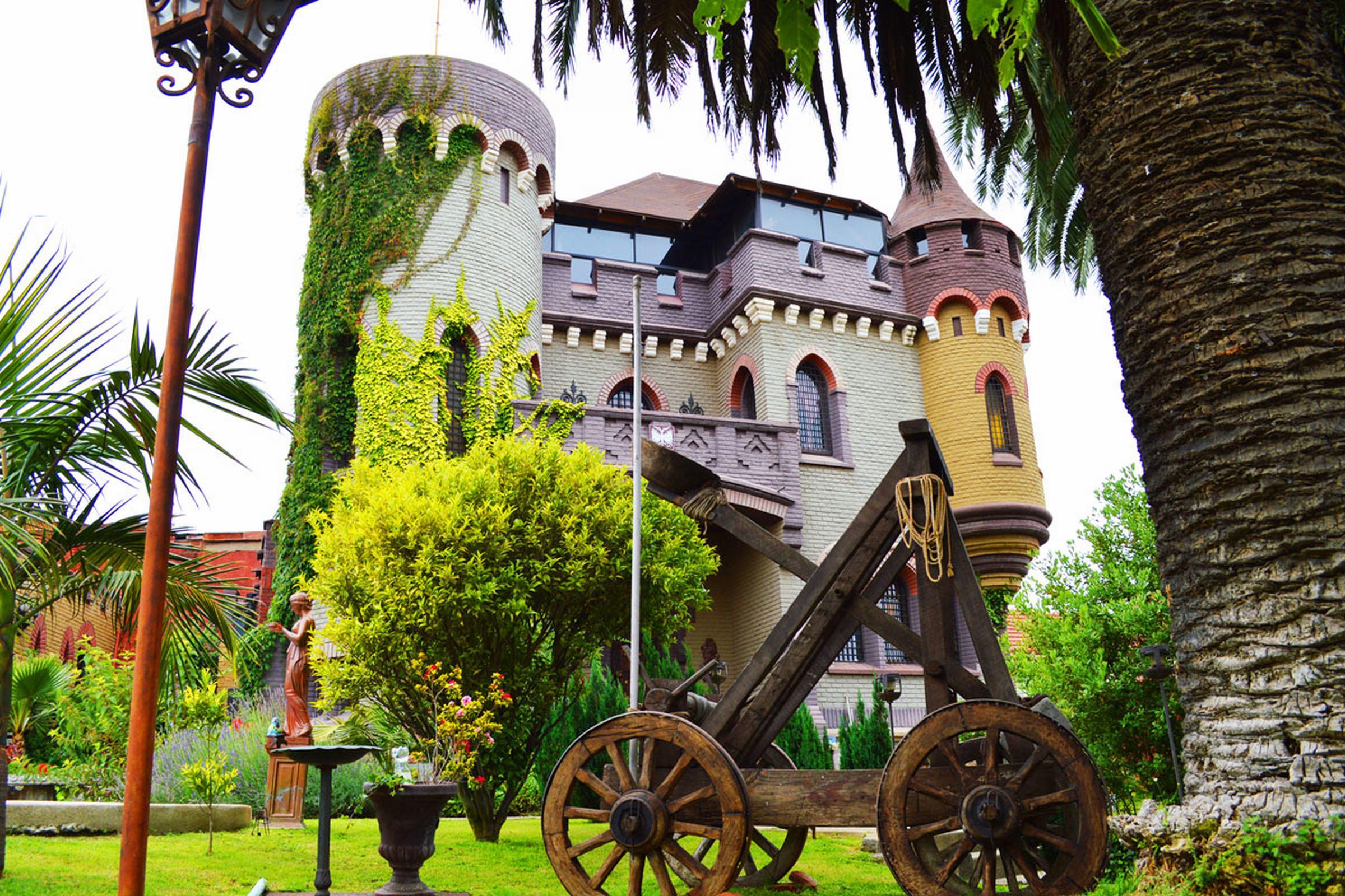 Vista Exterior Castillo Medieval
