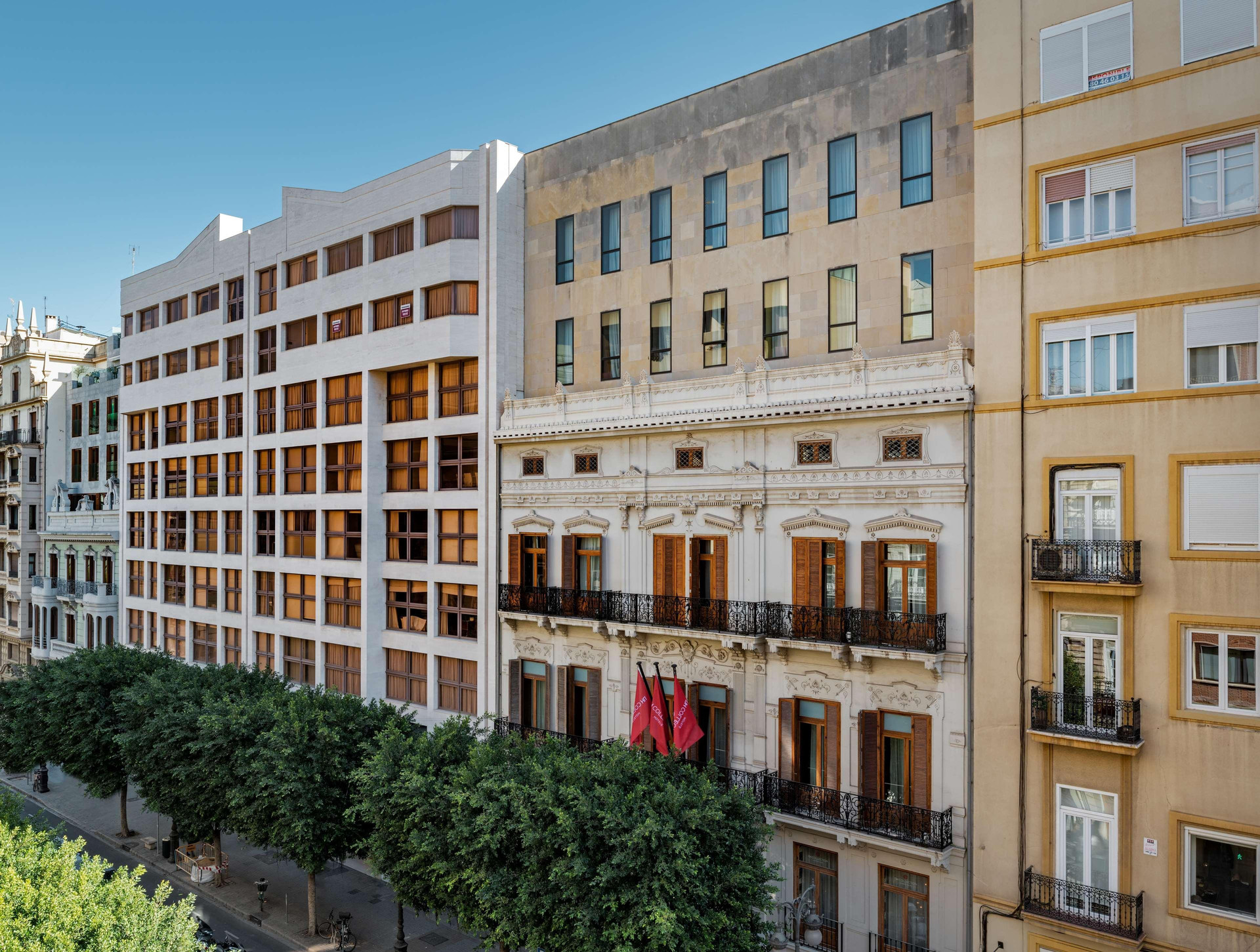 Vista Exterior NH Collection Valencia Colón