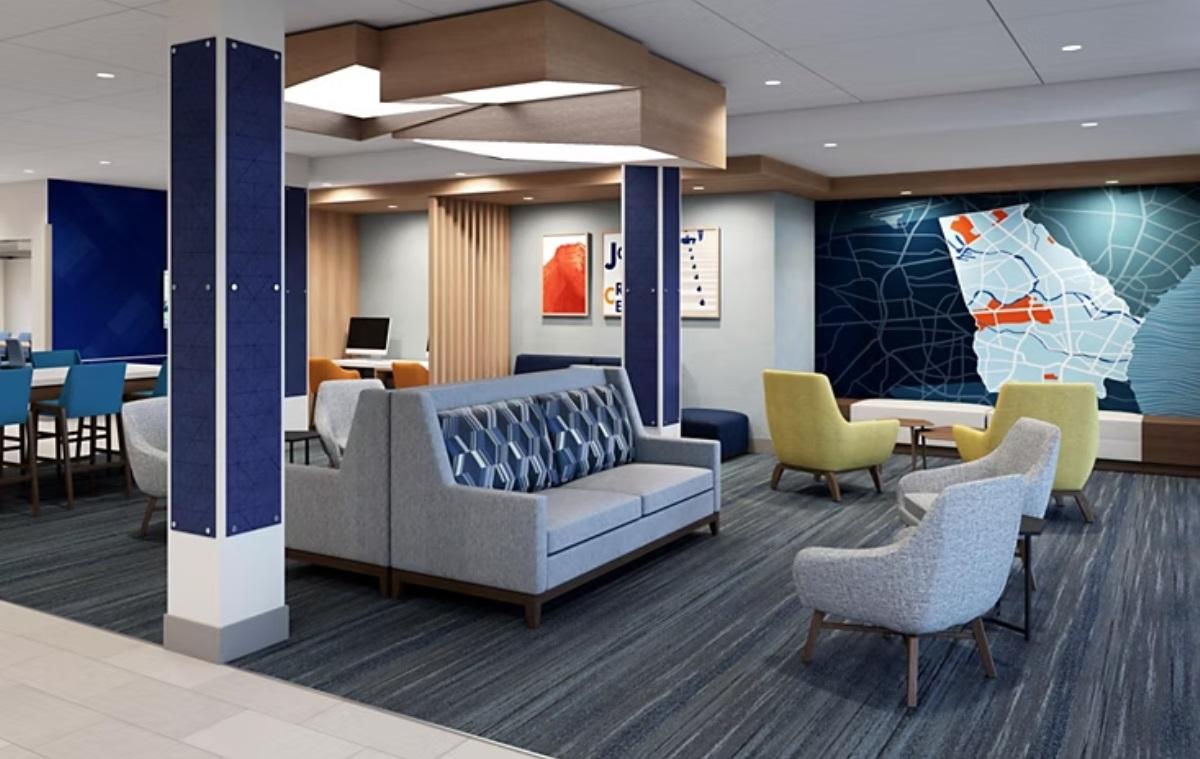 Vista Lobby Holiday Inn Express and Suites Kernersville South