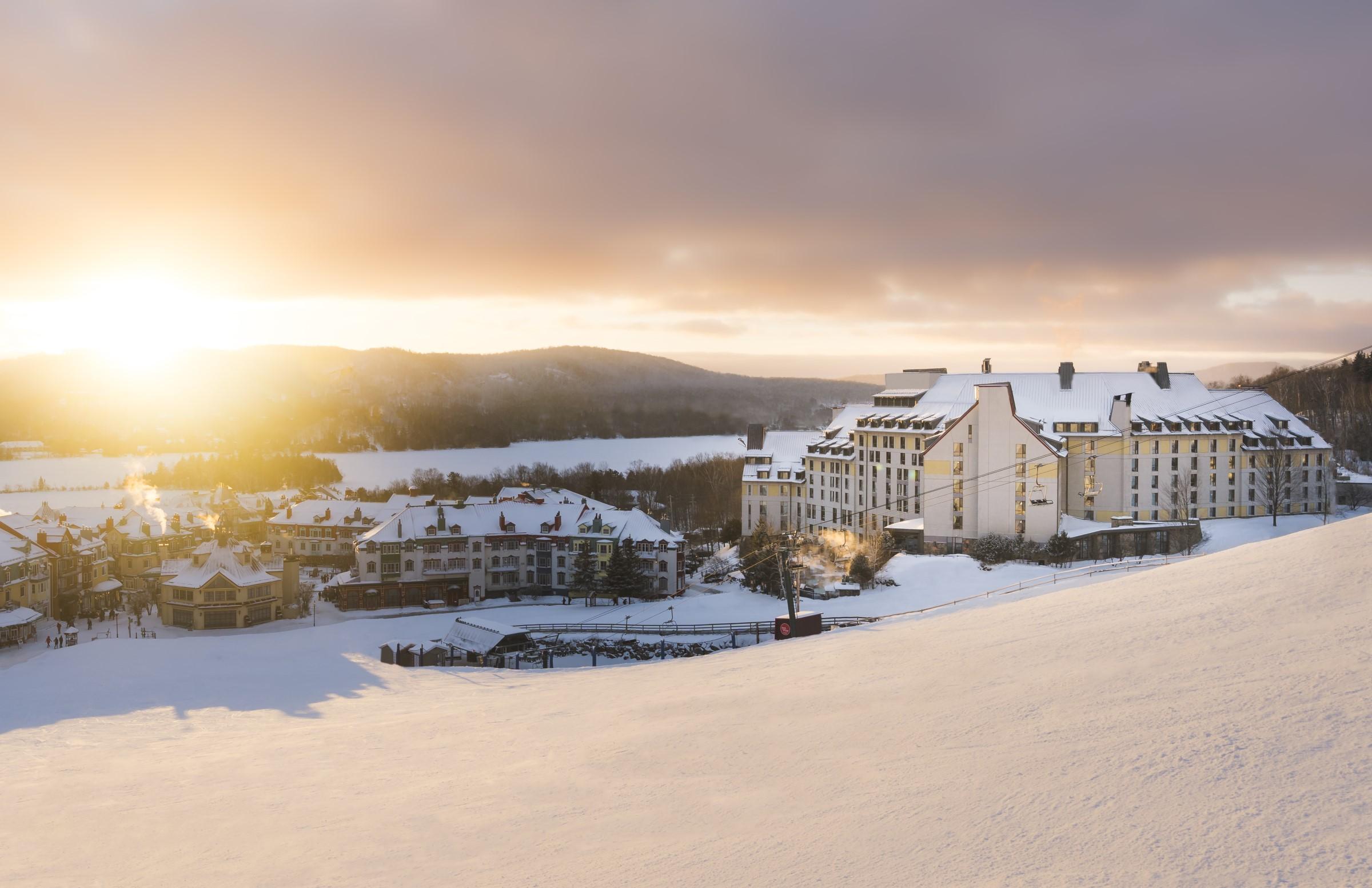 Vista Exterior Fairmont Tremblant