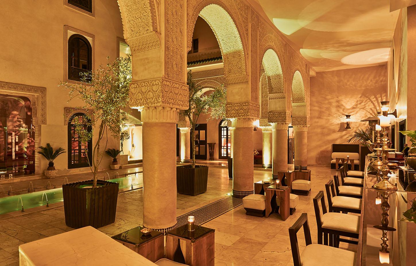 Vista Lobby Riad Fes Relais et Cháteaux