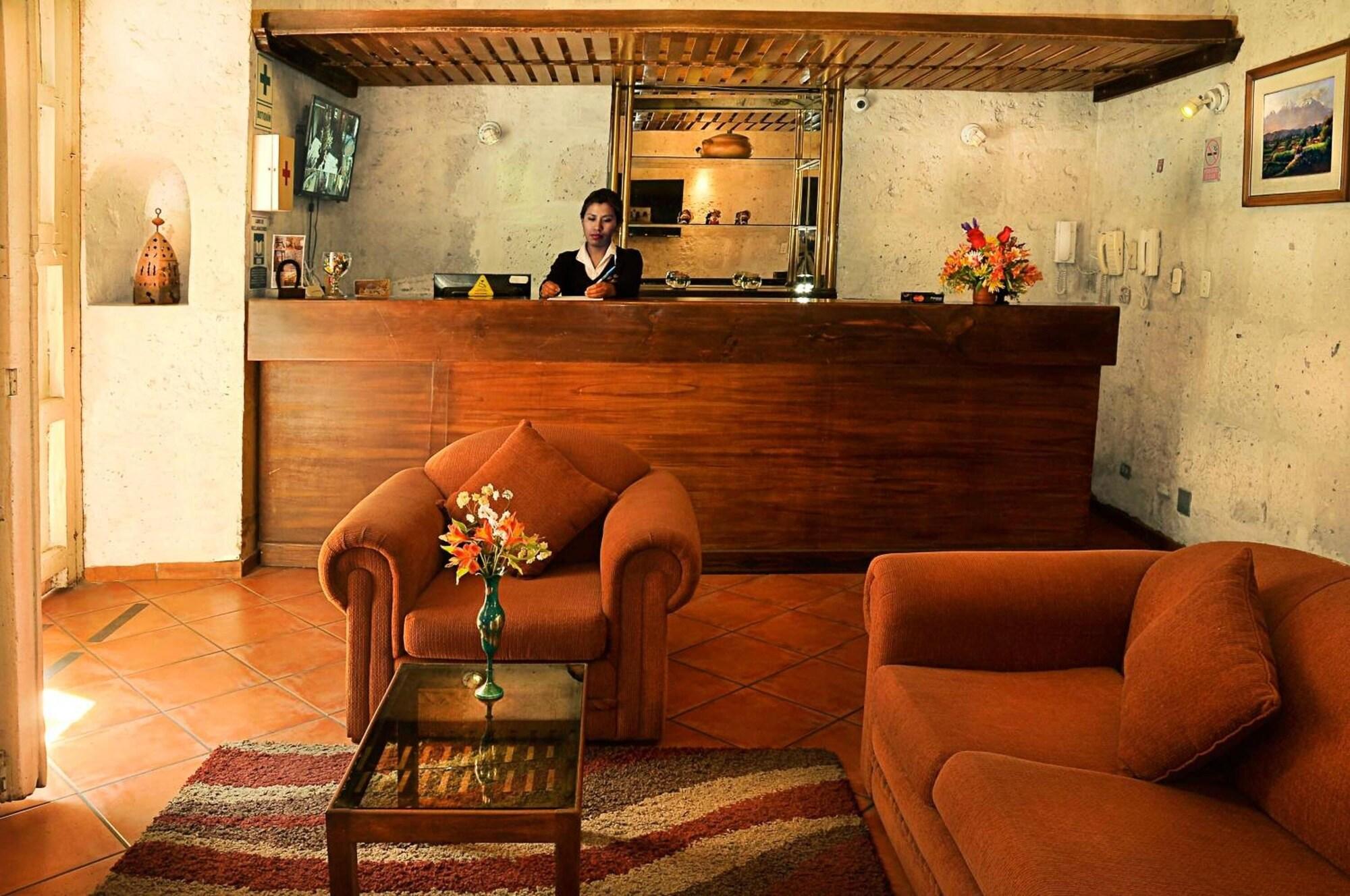 Vista Lobby La Casa de Margott