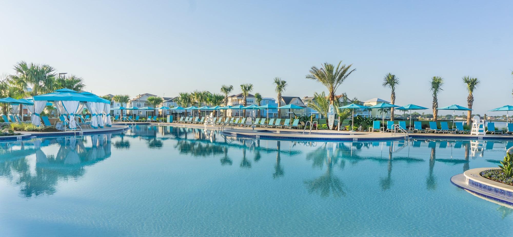 Vista Piscina Margaritaville Resort Orlando with H2O Waterpark