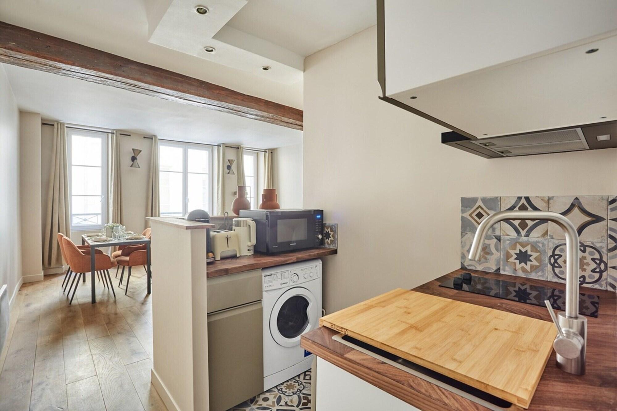 Equipamiento de Habitación Charming Apartment Musee du Louvre