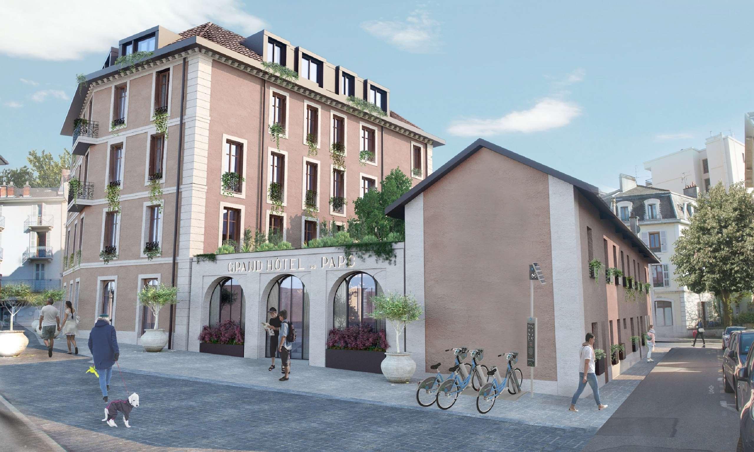 Vista Exterior Grand Hôtel du Parc