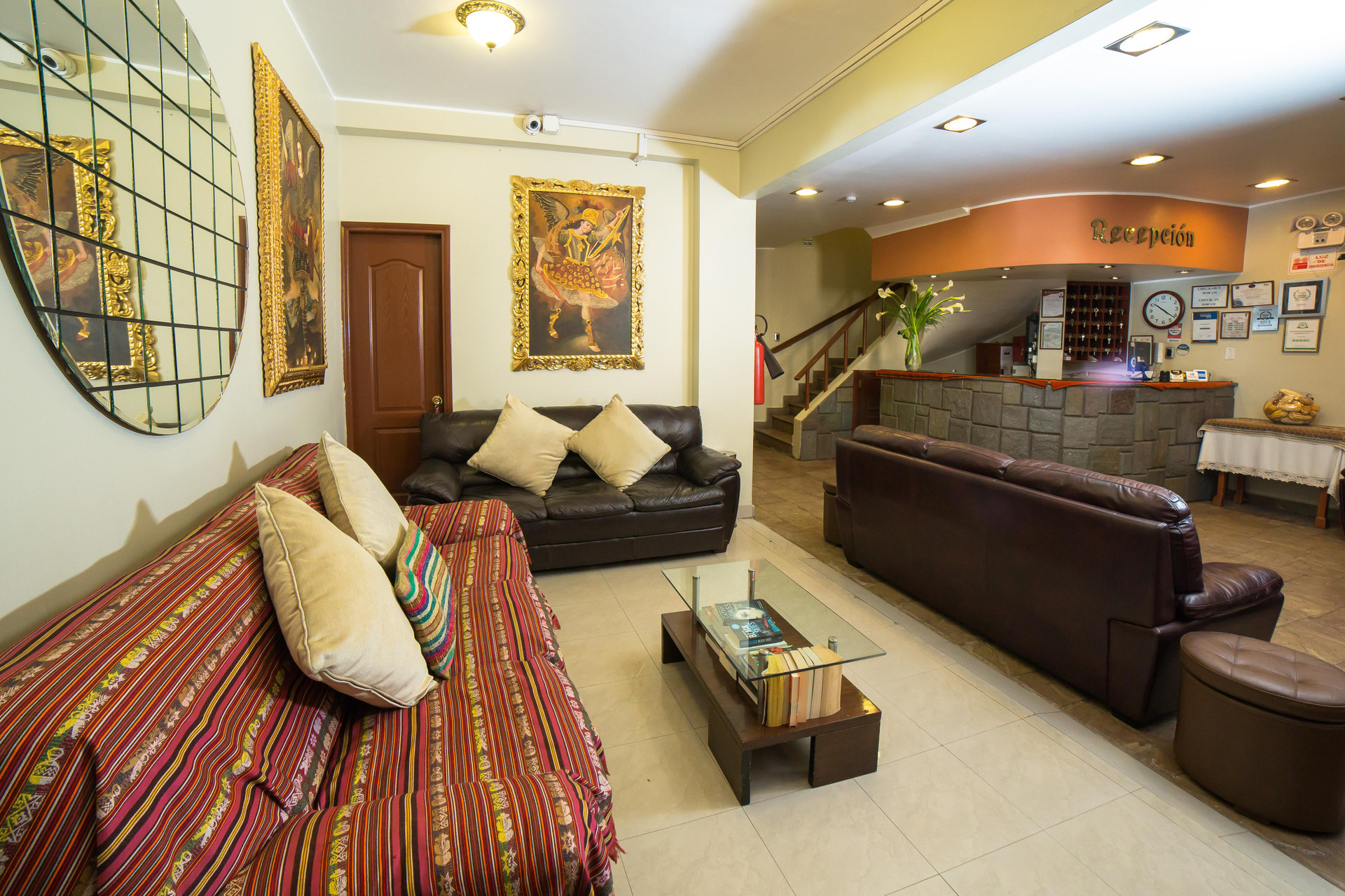 Vista Lobby Antawasi Cusco
