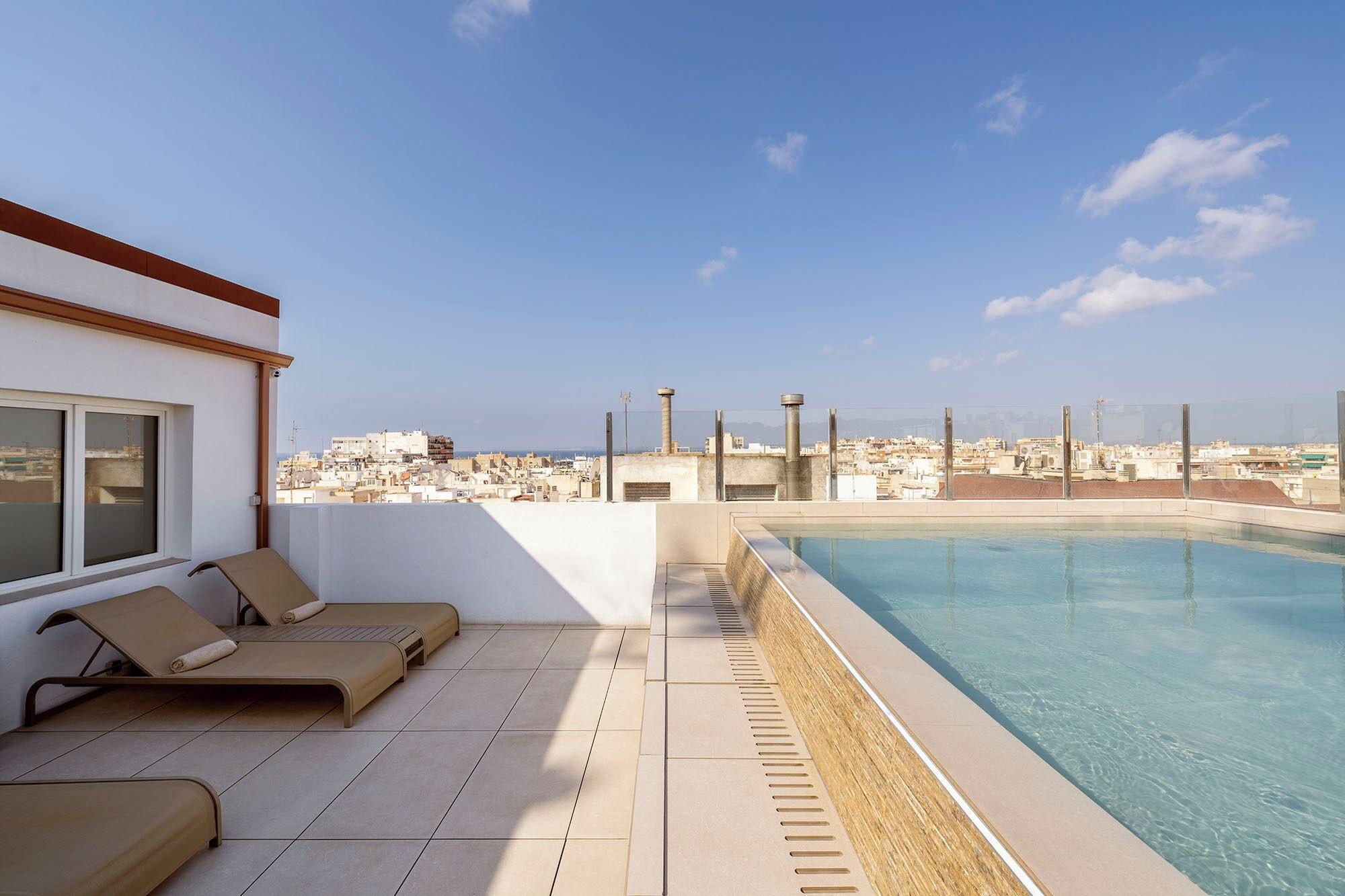 Vista Piscina Dorma Gaudea Santa Pola