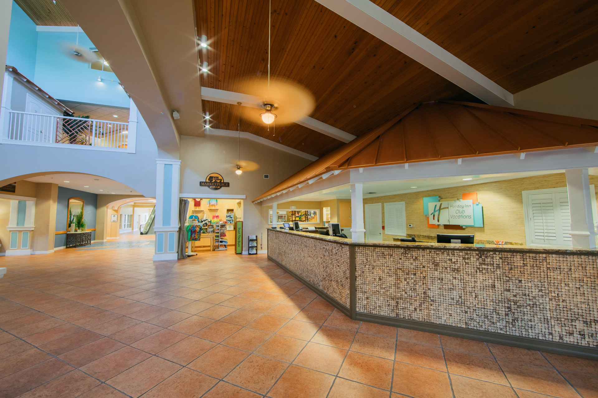 Vista Lobby Holiday Inn Club Vacations Cape Canaveral Beach Resort by IHG