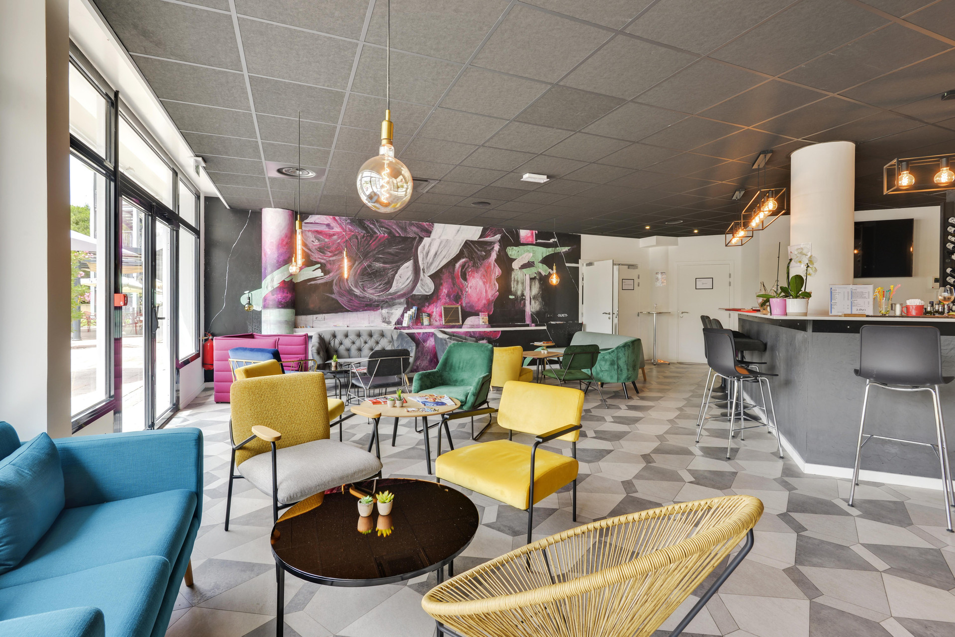 Bar/Salón Best Western Marseille Bonneveine Prado