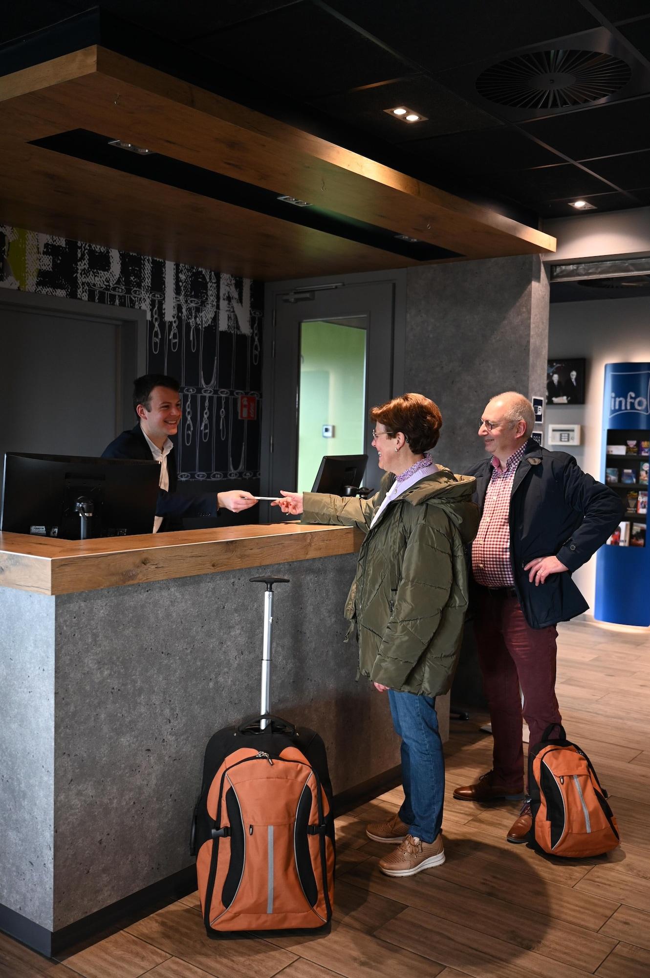 Vista Lobby ibis budget Oostende Airport