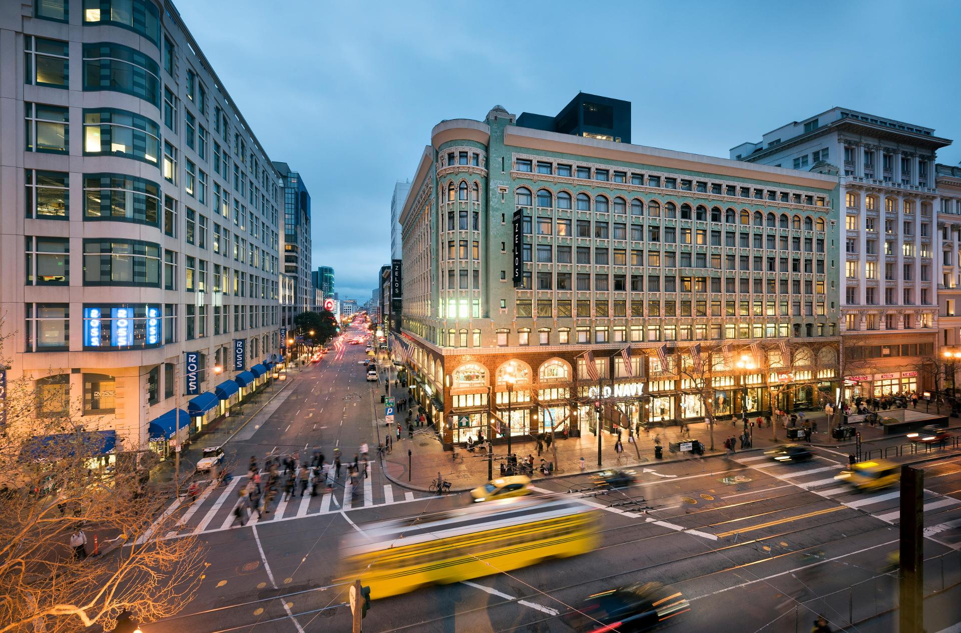 Vista Exterior Hotel Zelos San Francisco